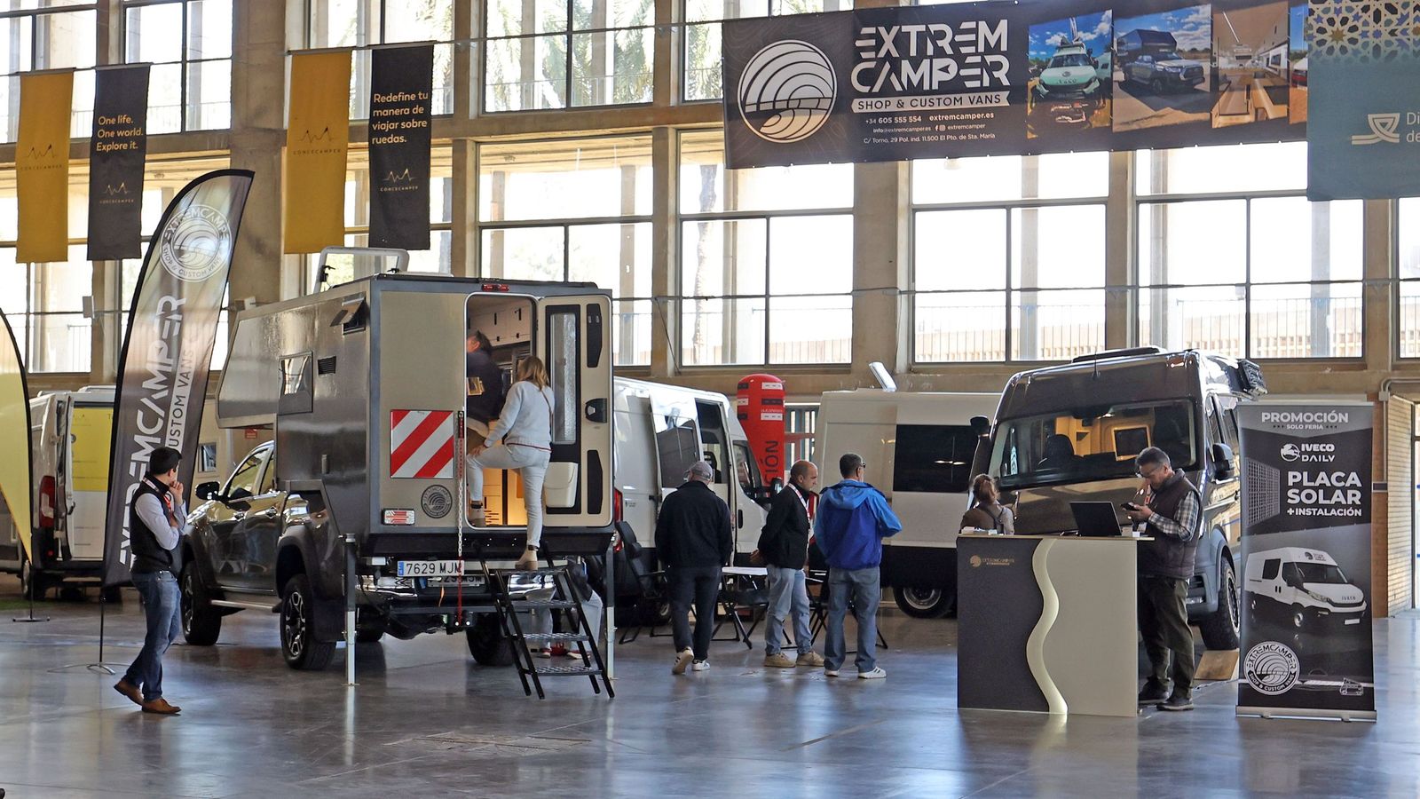 Inauguración del Salón Andaluz del Caravaning en Jerez