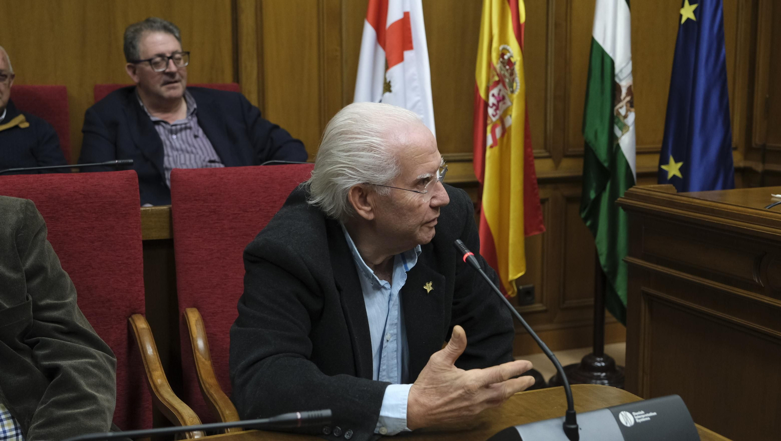 Imágenes de la presentación del libro del cocinero Juan Moreno, en la Diputación de Almería