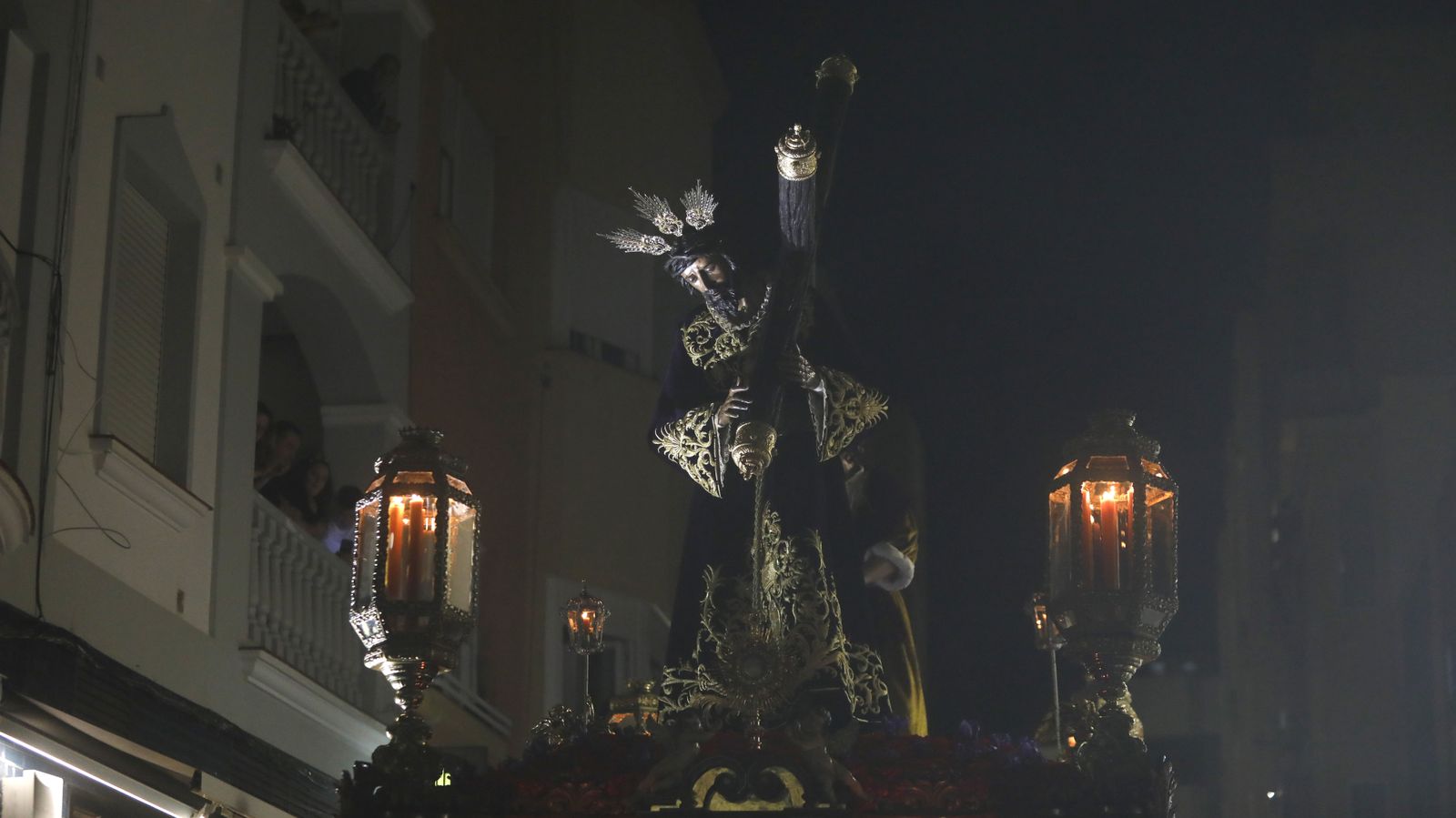 Fotos del Jueves Santo en La Línea: Perdón y la Salud, Gran Poder y Angustias