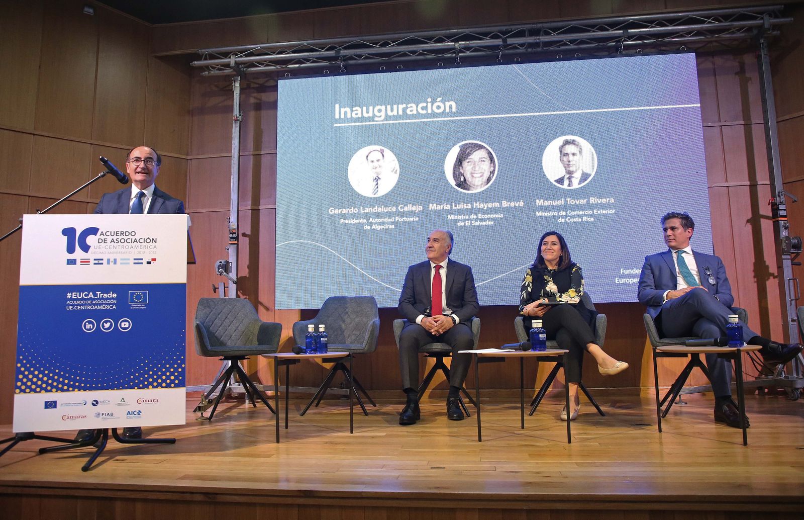 Imágenes del Foro Empresarial Unión Europea y Centroamérica en Algeciras