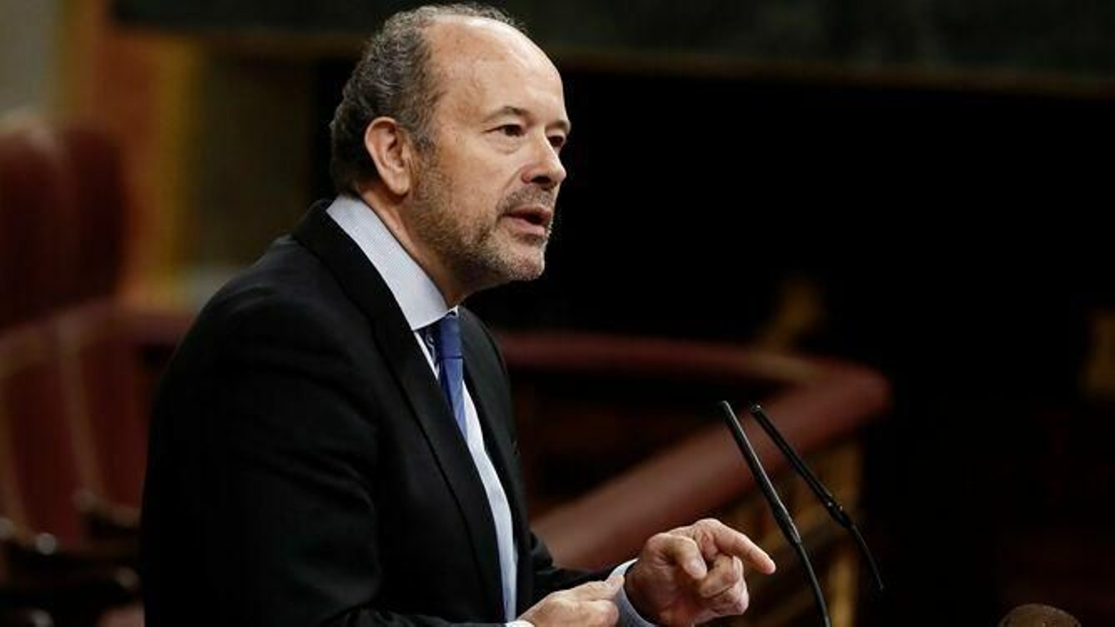 El ministro Juan Carlos Campo, en el Congreso de los Diputados