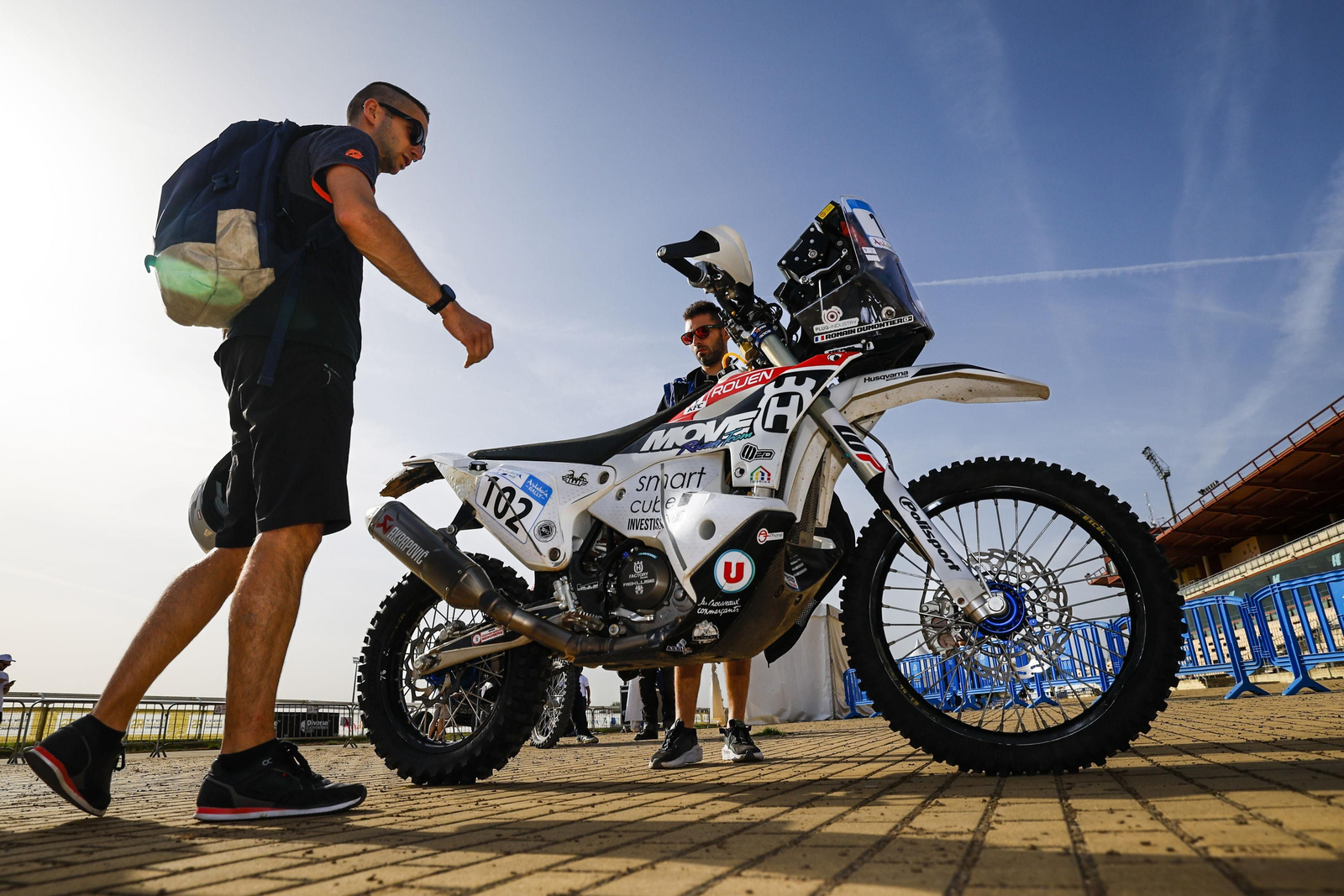 Las imágenes del 'Dakar' de Dos Hermanas