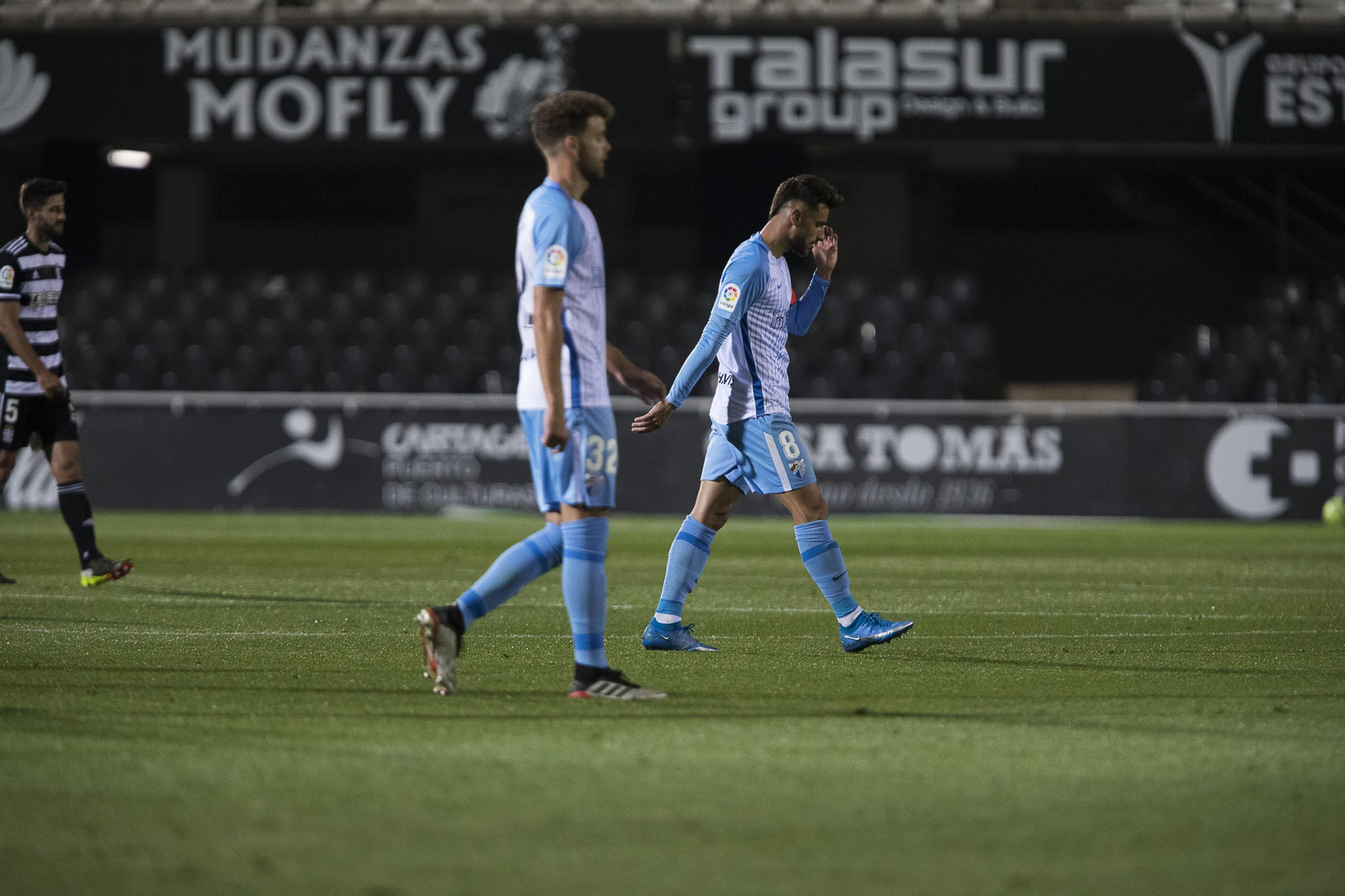 El Cartagena-Málaga CF, en fotos