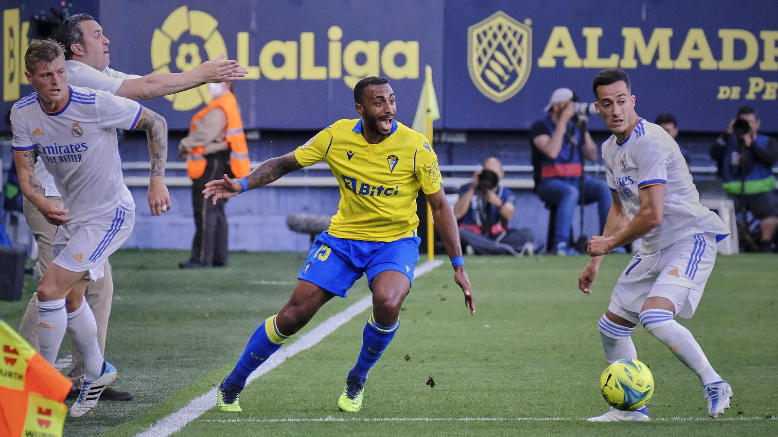 Las imágenes del Cádiz-Real Madrid