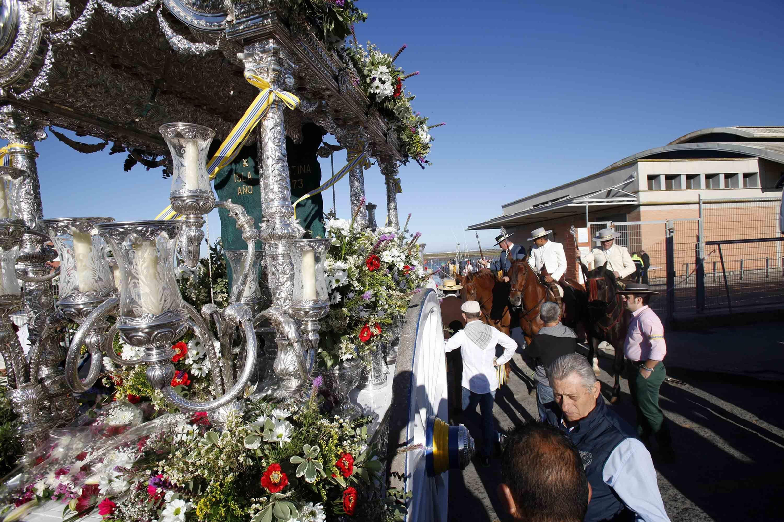 Salida de la hermandad de Isla Cristina