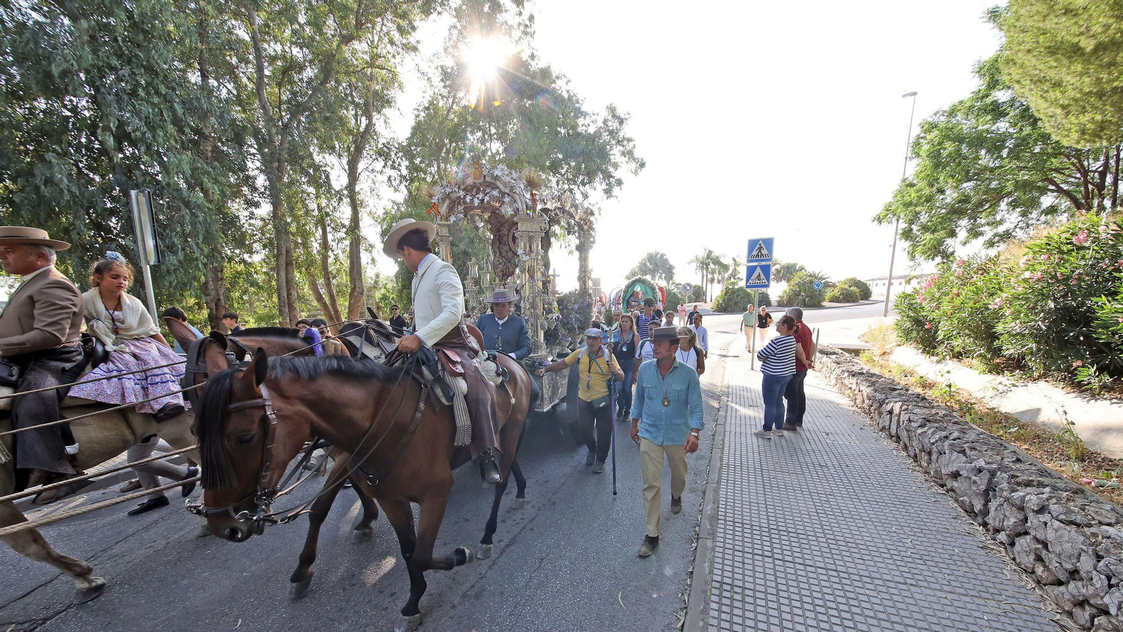 Vuelta a Jerez de la hermandad del Rocío