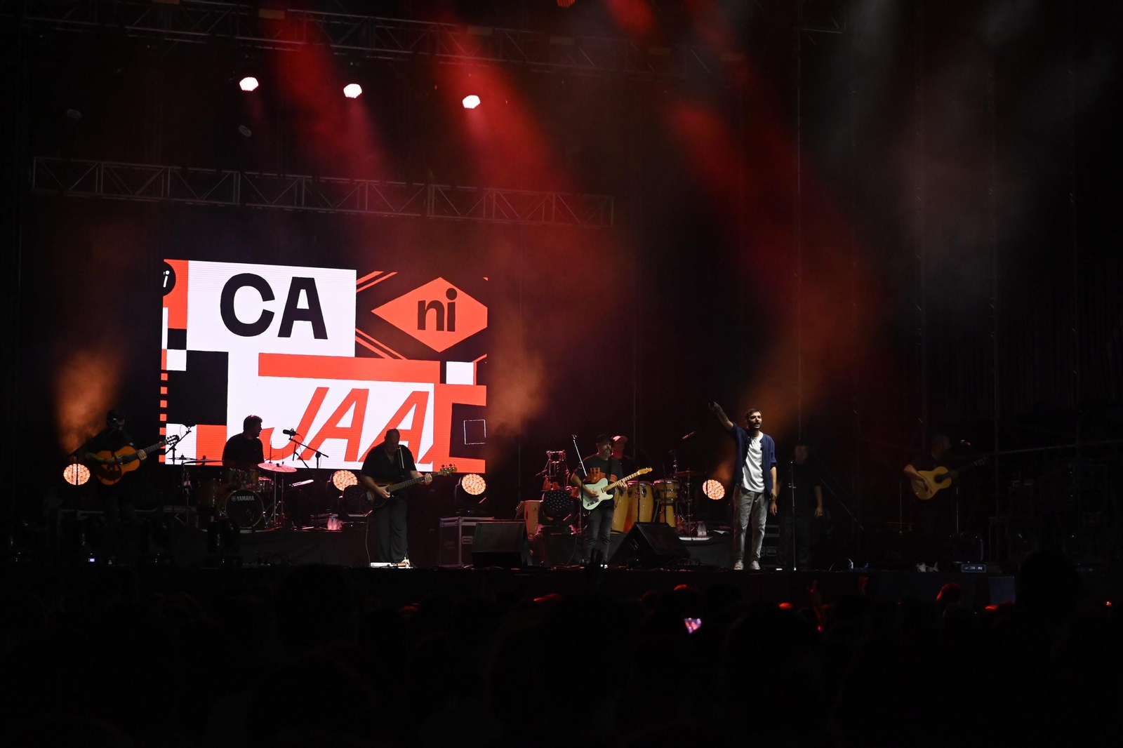 Imágenes del concierto de Sergio Contreras y Raule en las Colombinas