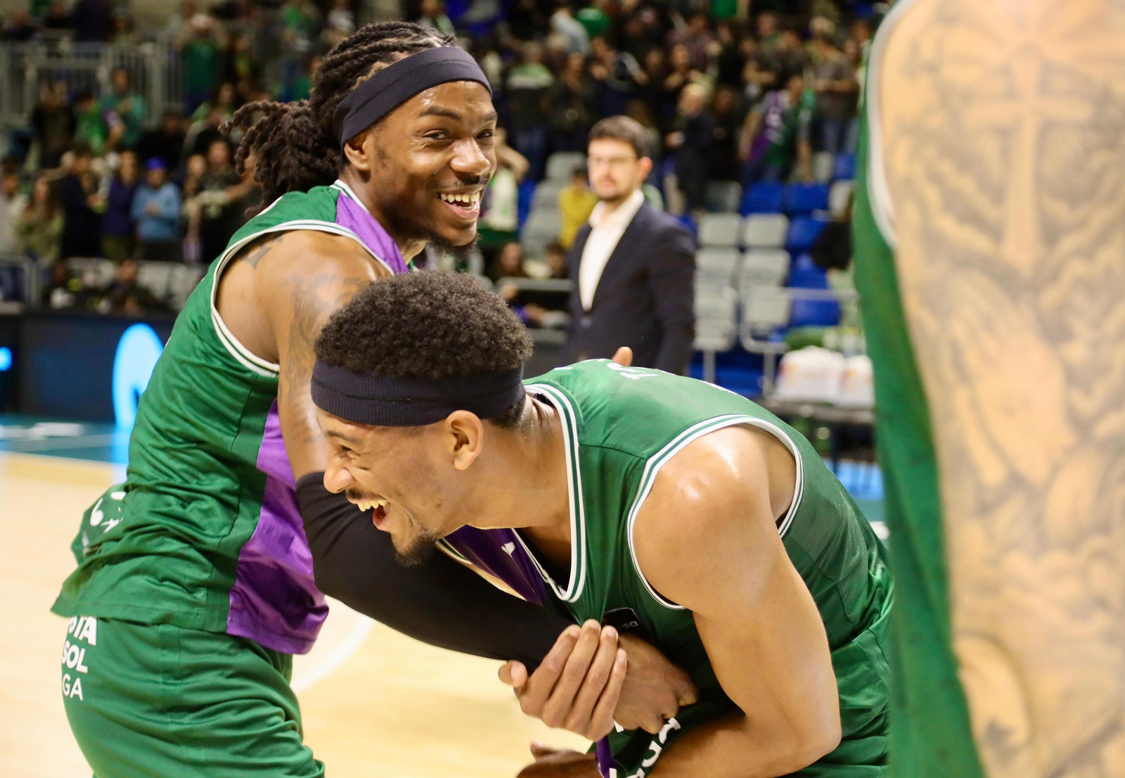 El Unicaja-Bàsquet Girona, en fotos