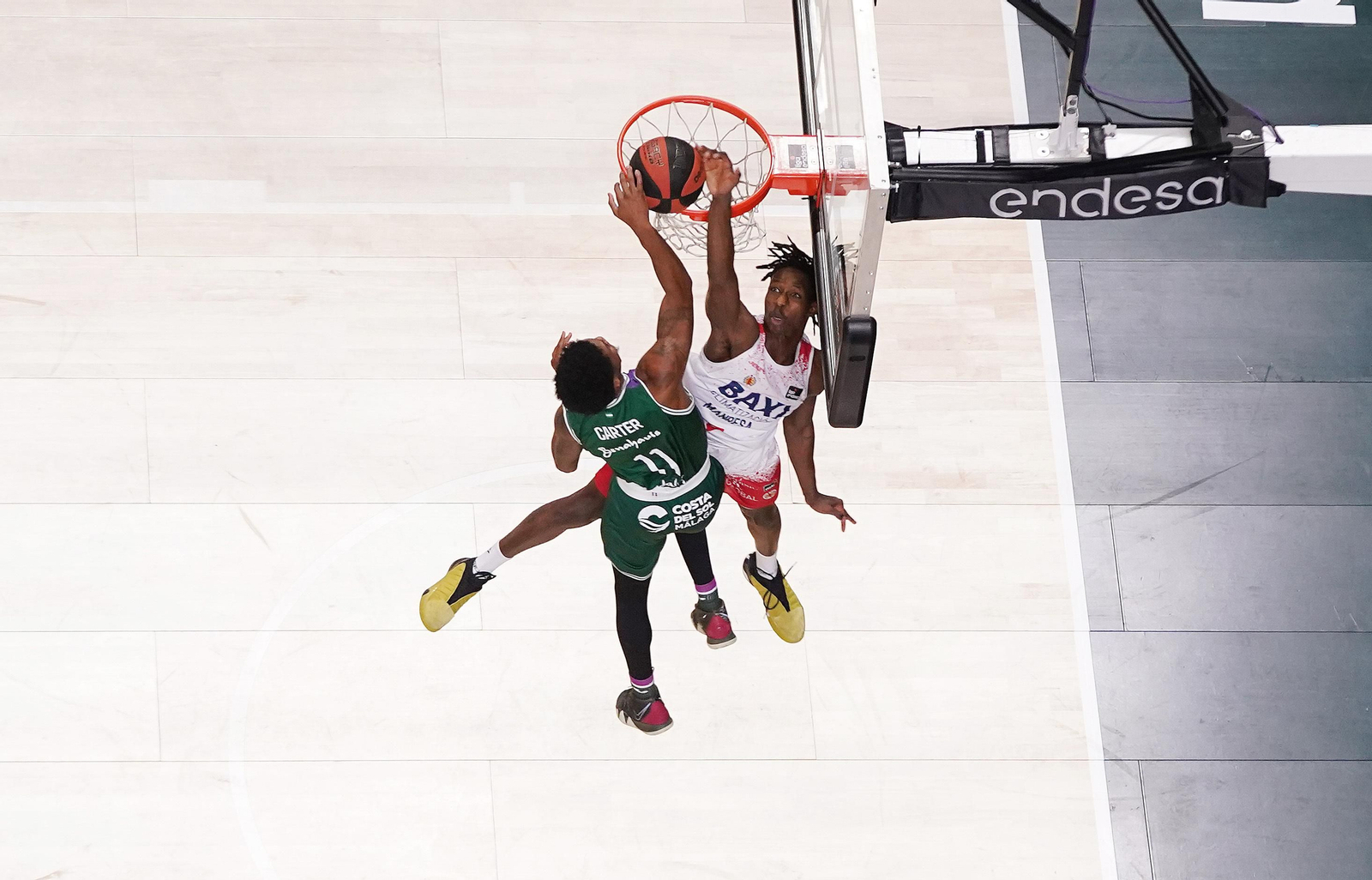 Tyson Carter, en la acción con Badio