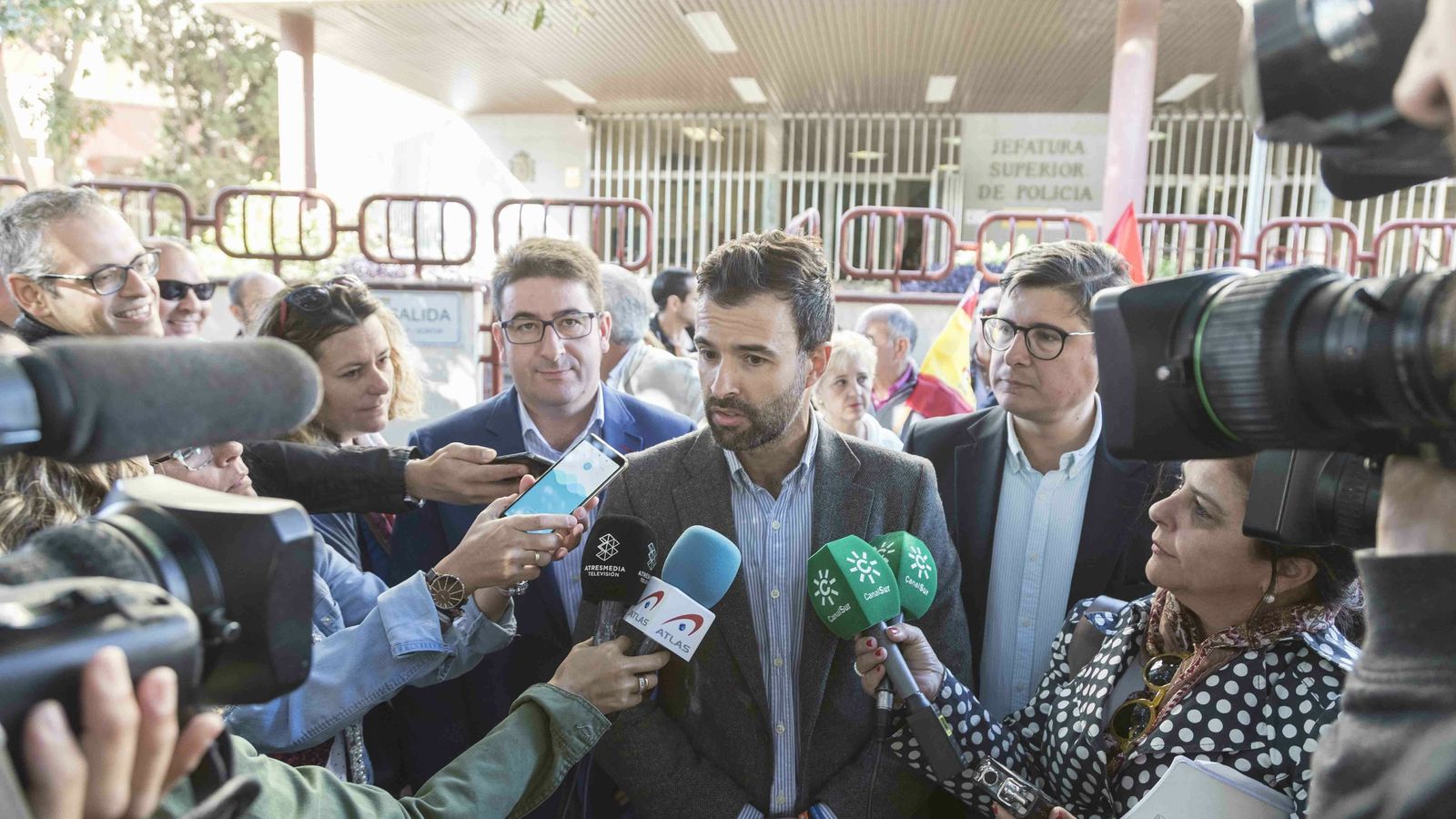 El candidato de Cs al Congreso por Sevilla, Pablo Cambronero.