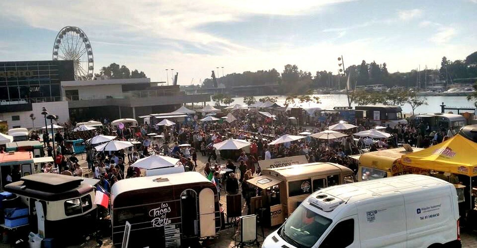 Algunas de las más reconocidas 'foodtrucks' del mundo estarán presentes en el Muelle de las Delicias.