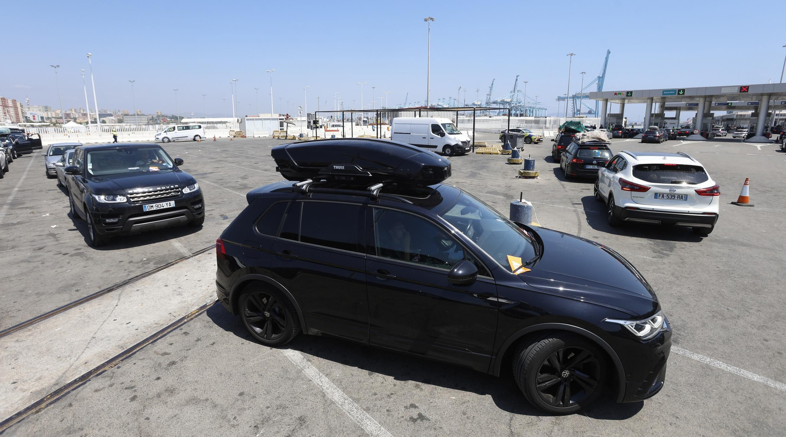 Las fotos del sábado más concurrido en la Operación paso del Estrecho en Algeciras