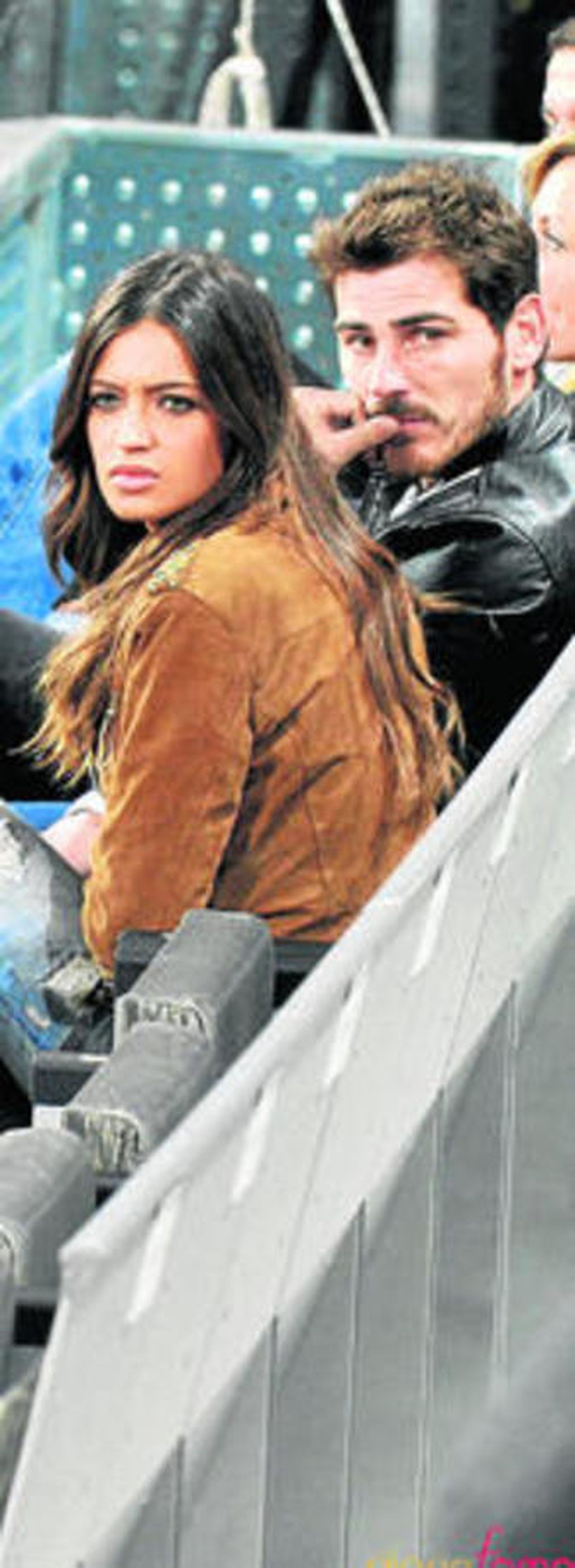 La pareja, recientemente, en el Open de Tenis de Madrid.