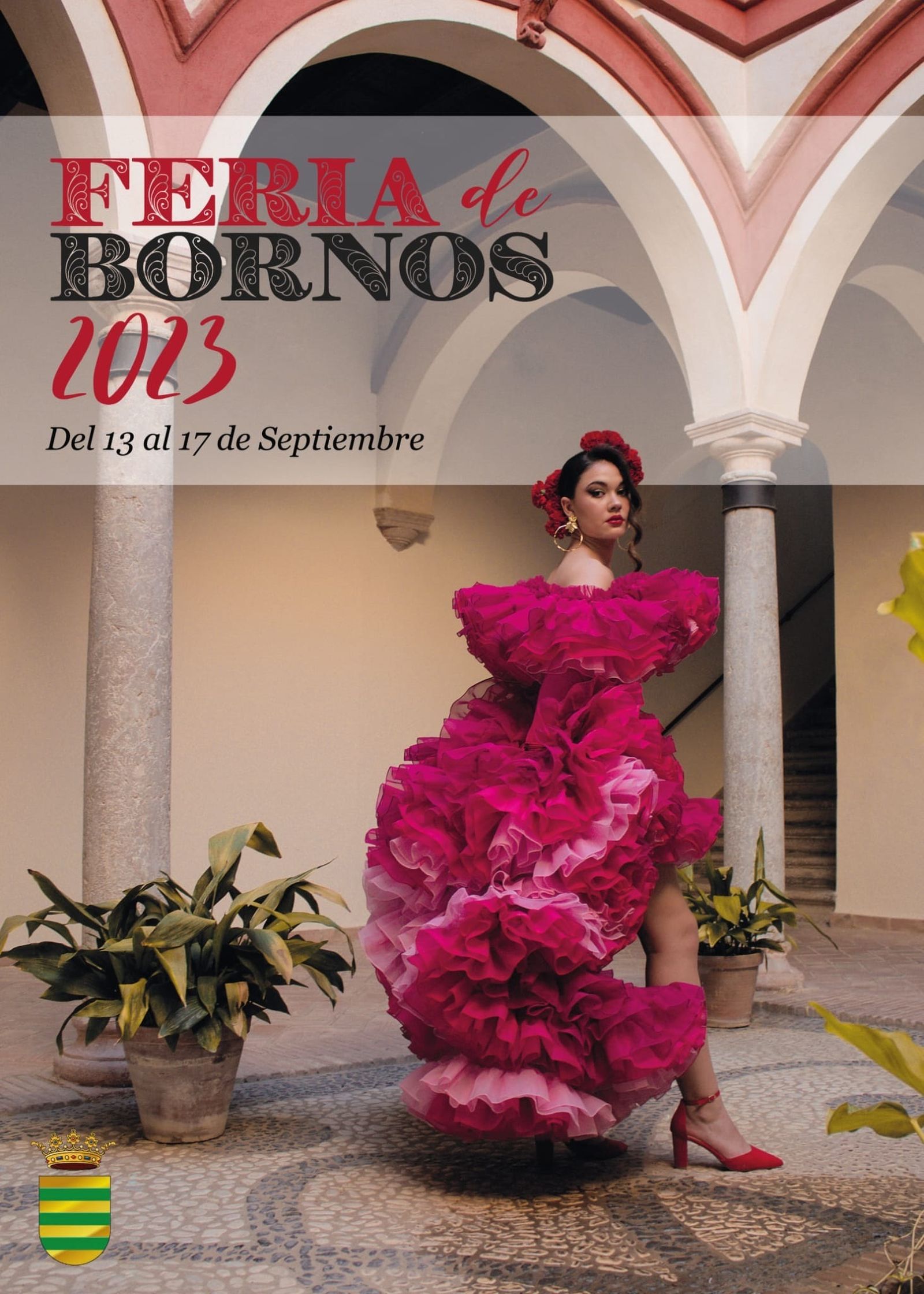 Cartel anunciador de la Feria de Bornos.