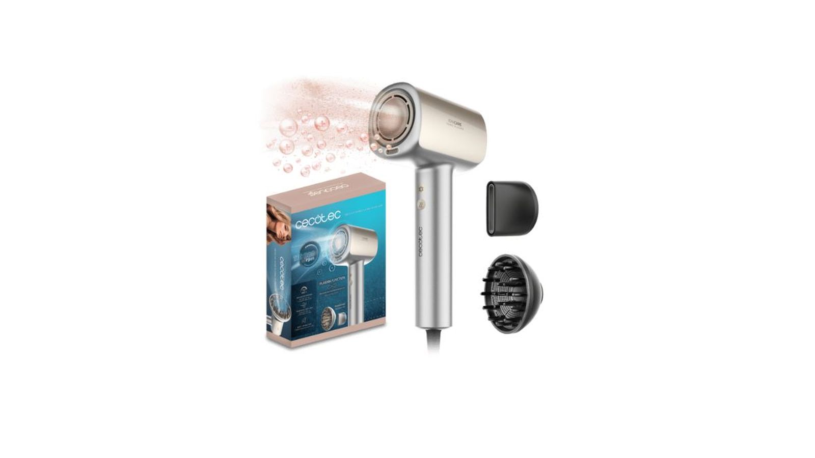 Cecotec DryGlam Nano Plasma Aluminu