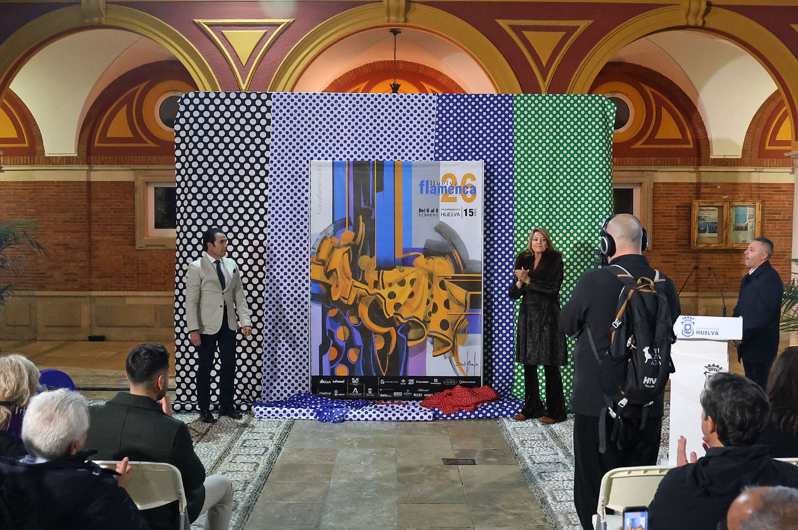 La presentación de la Pasarela Huelva Flamenca 2026, en fotografías