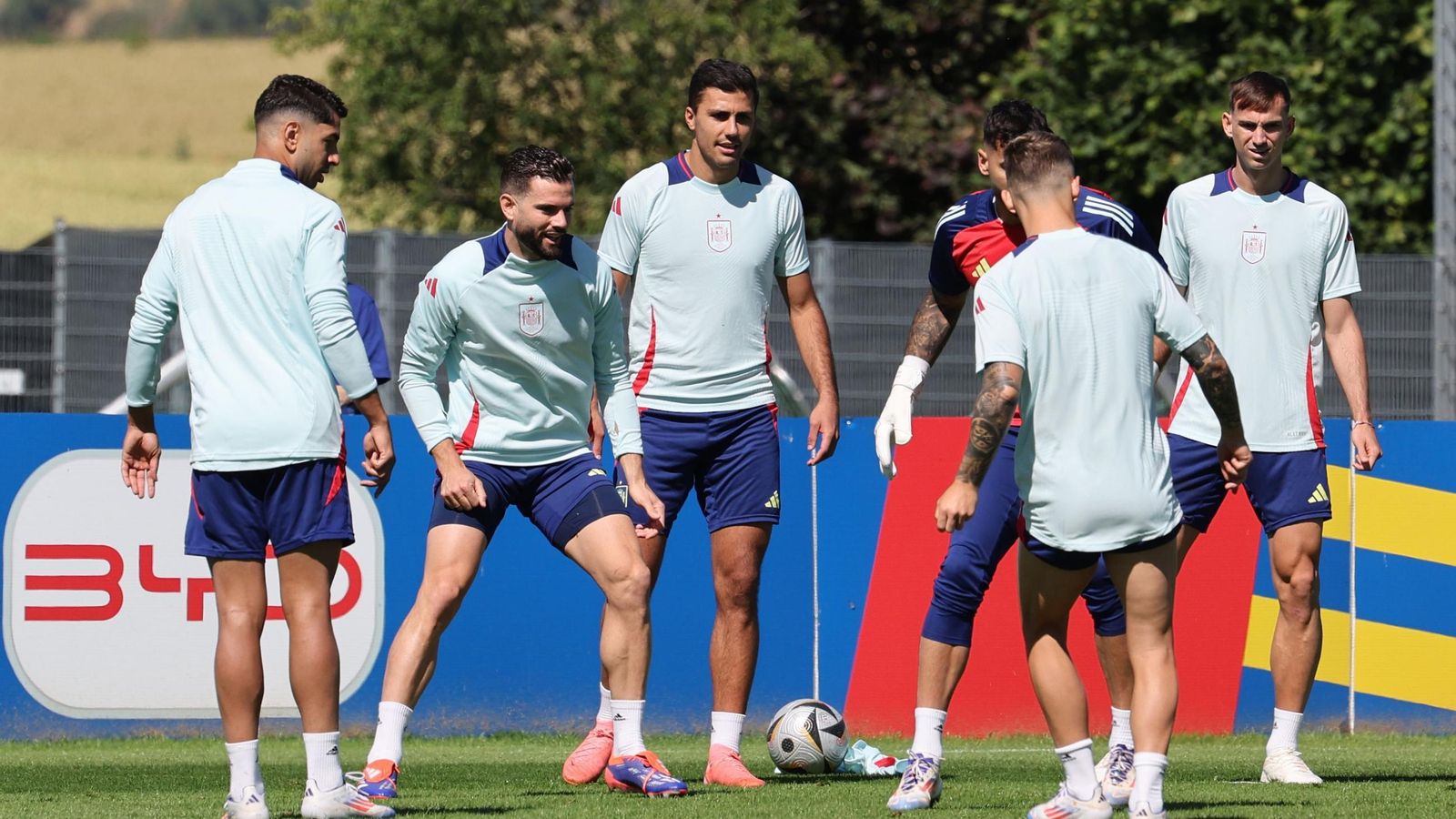 Las fotos de España antes de la semifinal contra Francia
