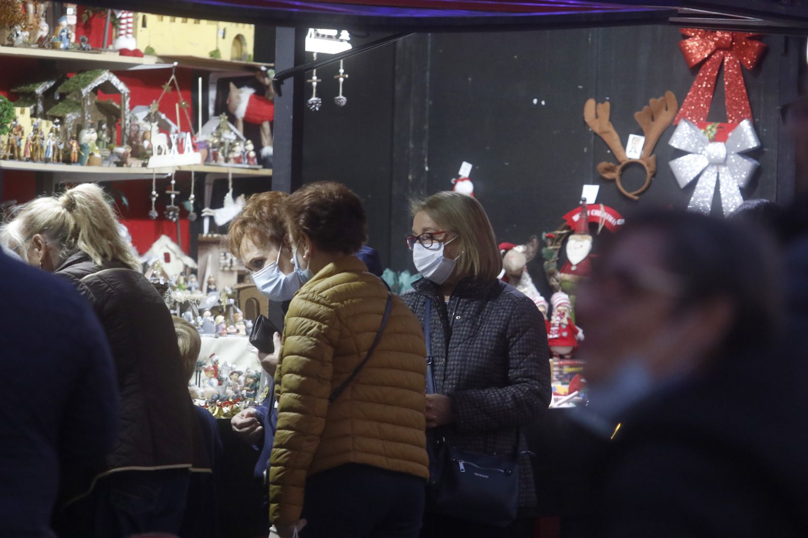 El mercado navideño de Las Tendillas, en fotografías