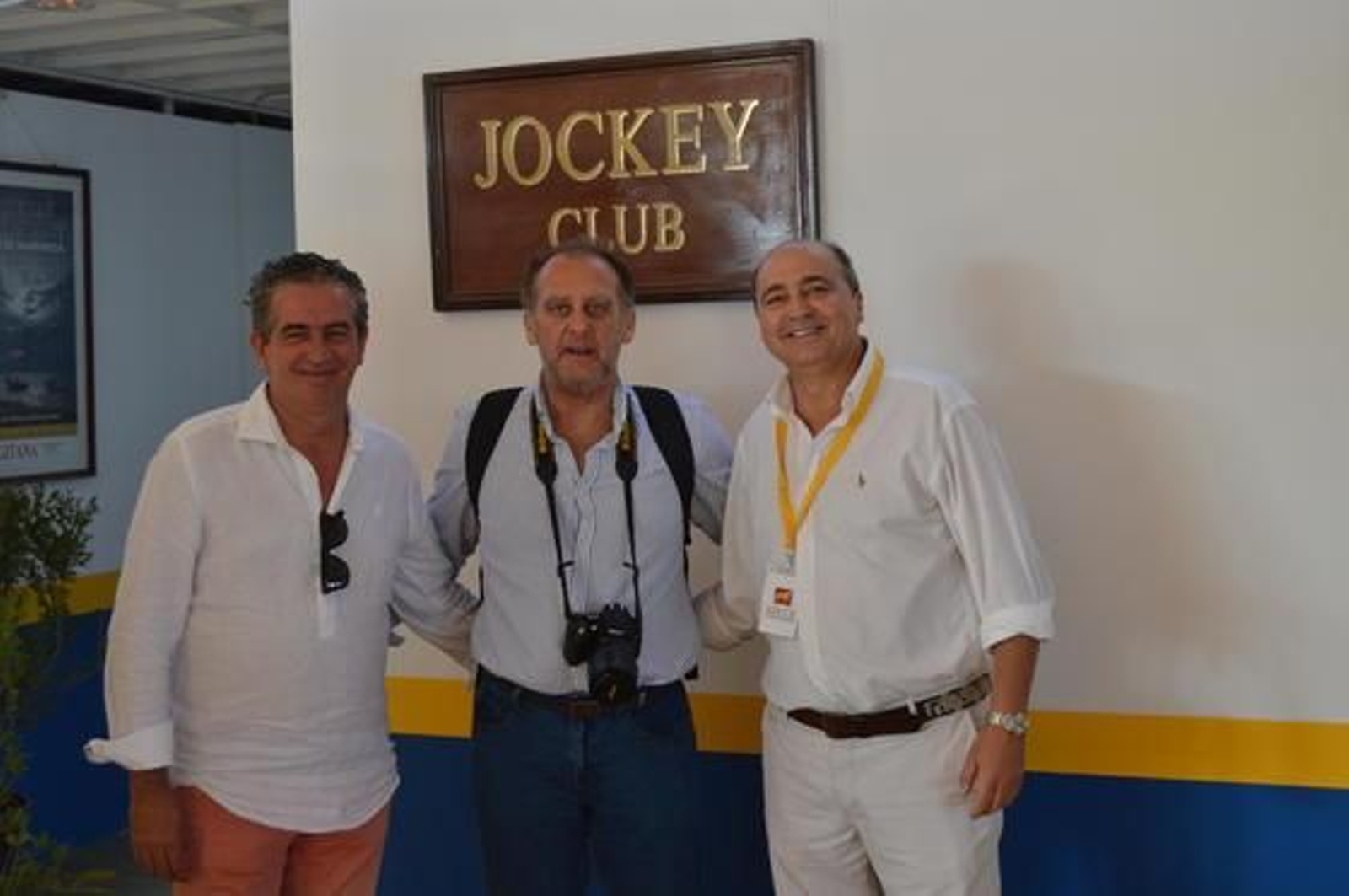 Agustín Sánchez San Román, Carlos Bohórquez y Gonzalo Sánchez-Delage.

Foto: Ignacio Casas de Ciria