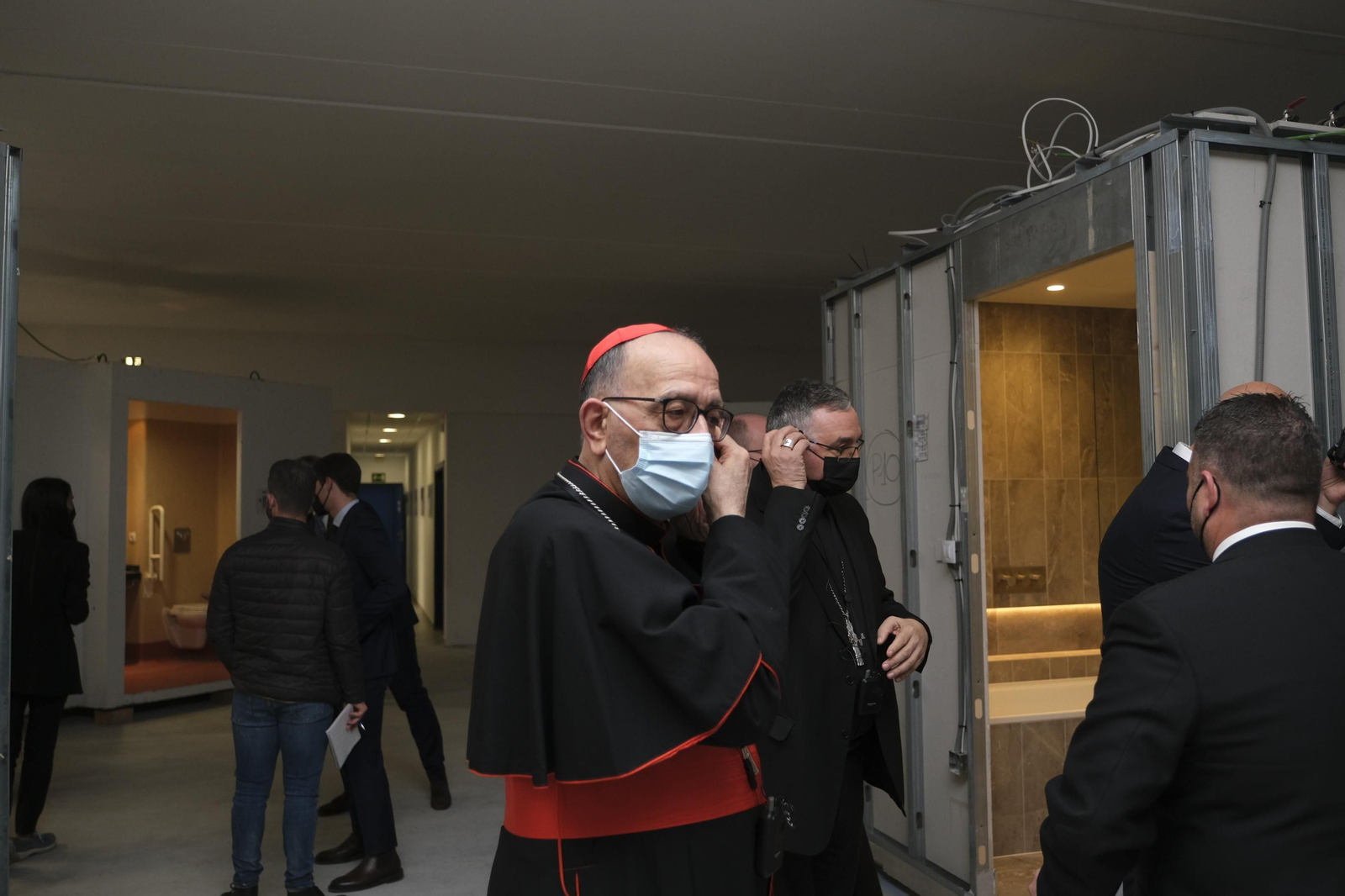 Bendición de las instalaciones de Hydrodiseño, en Huércal Overa (Almería)