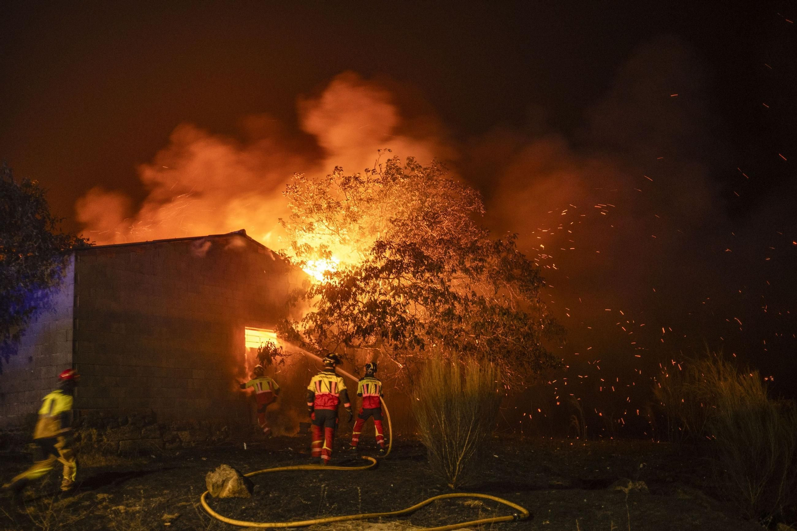 Incendios en Ourense