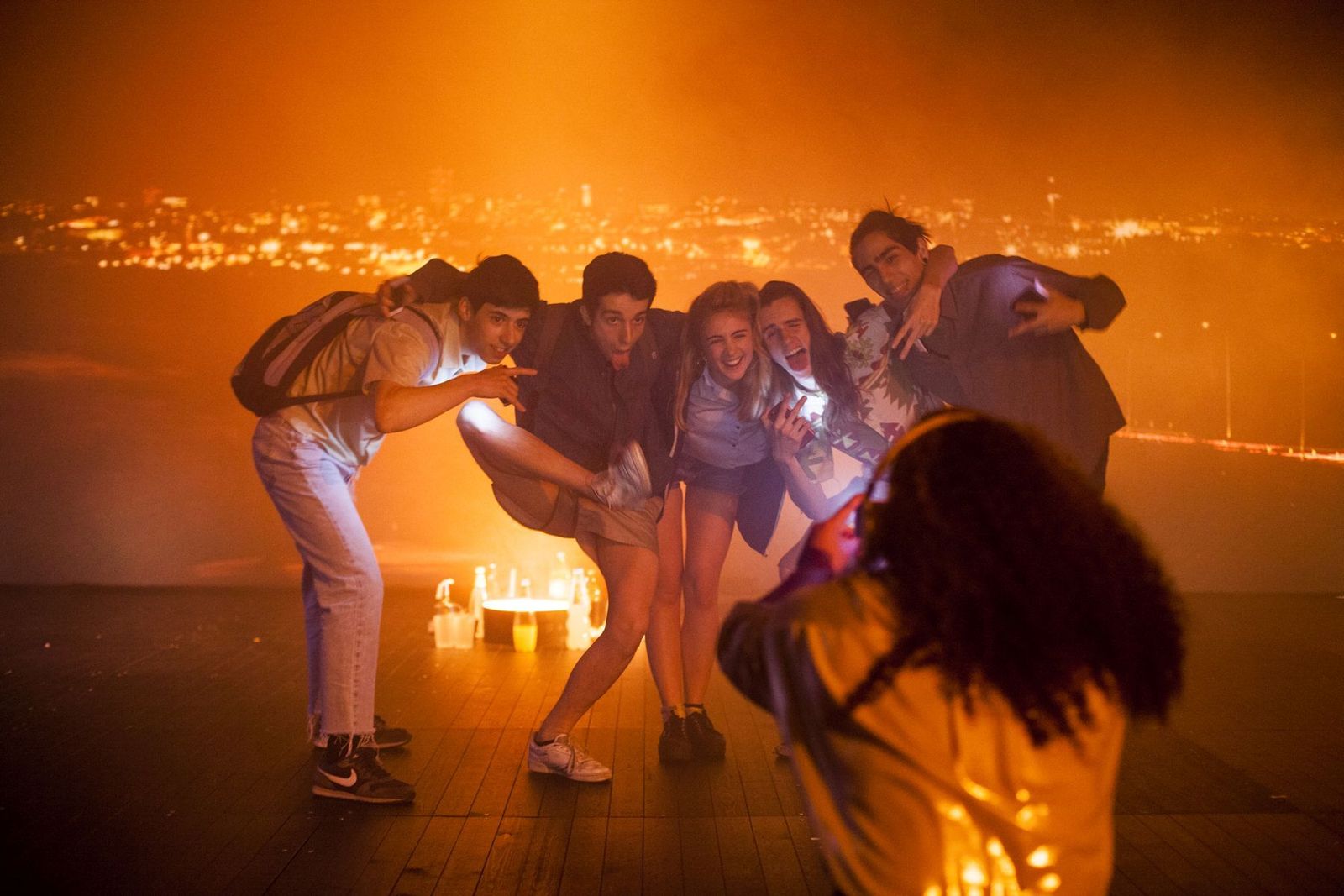 Una imagen de un ensayo de 'Future Lovers'