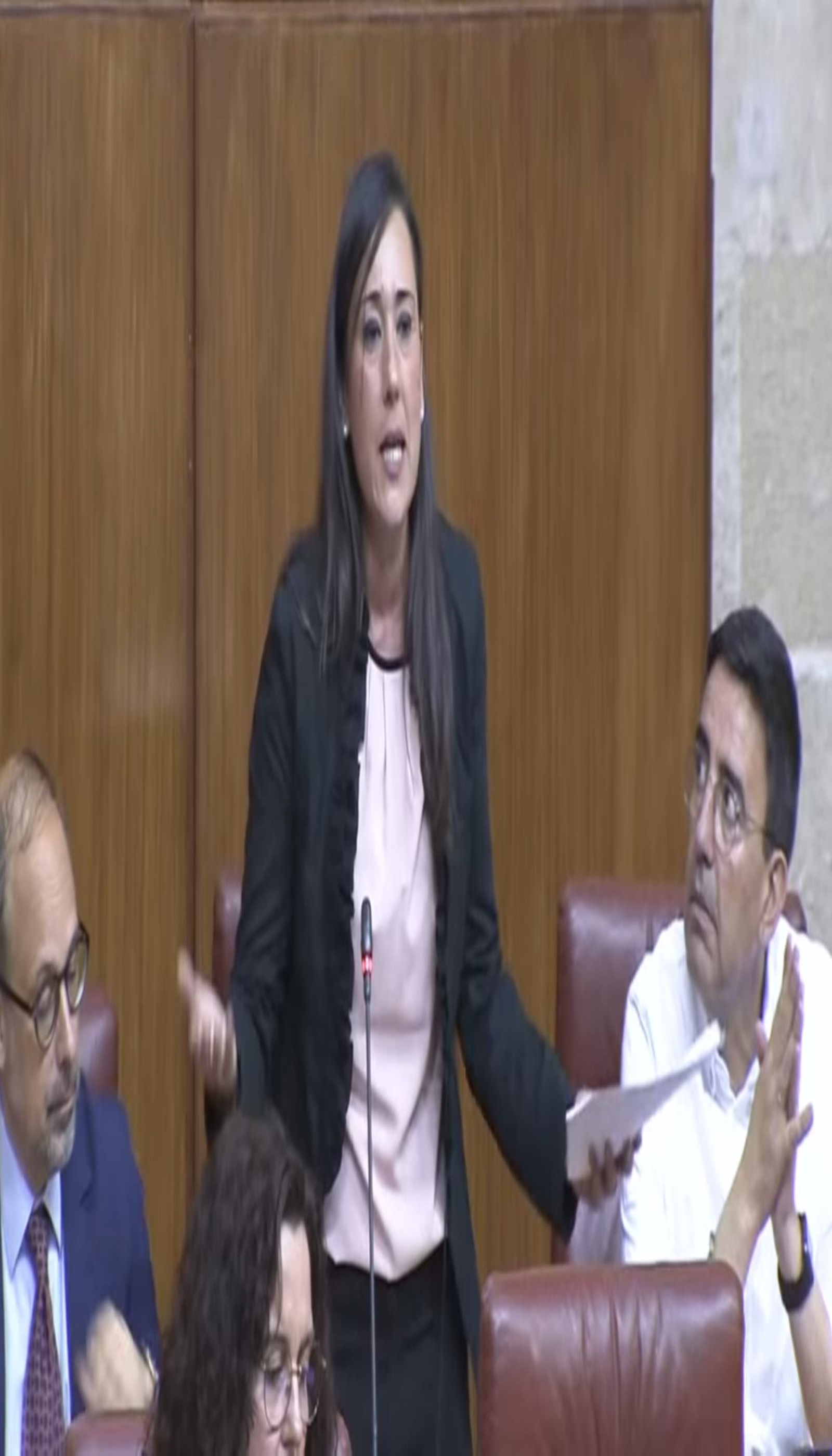 La parlamentaria andaluza Rocío Arrabal.