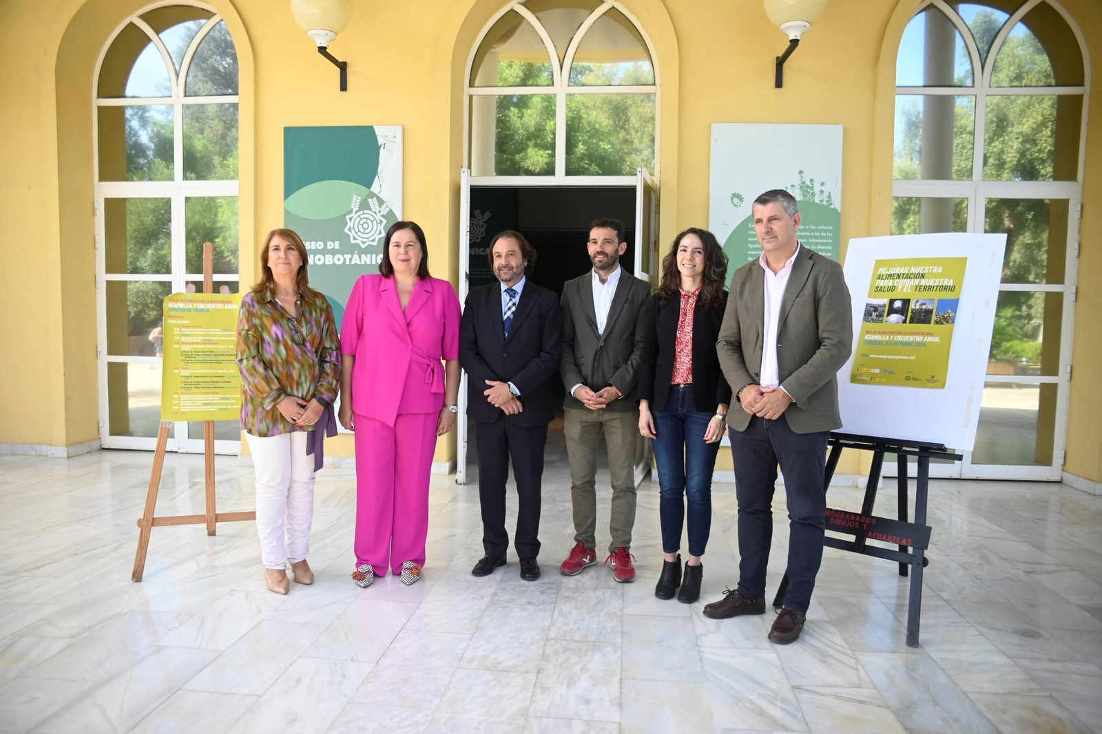 Encuentro anual de la Red de Municipios por la Agroecología celebrado en el Jardín Botánico de Córdoba.
