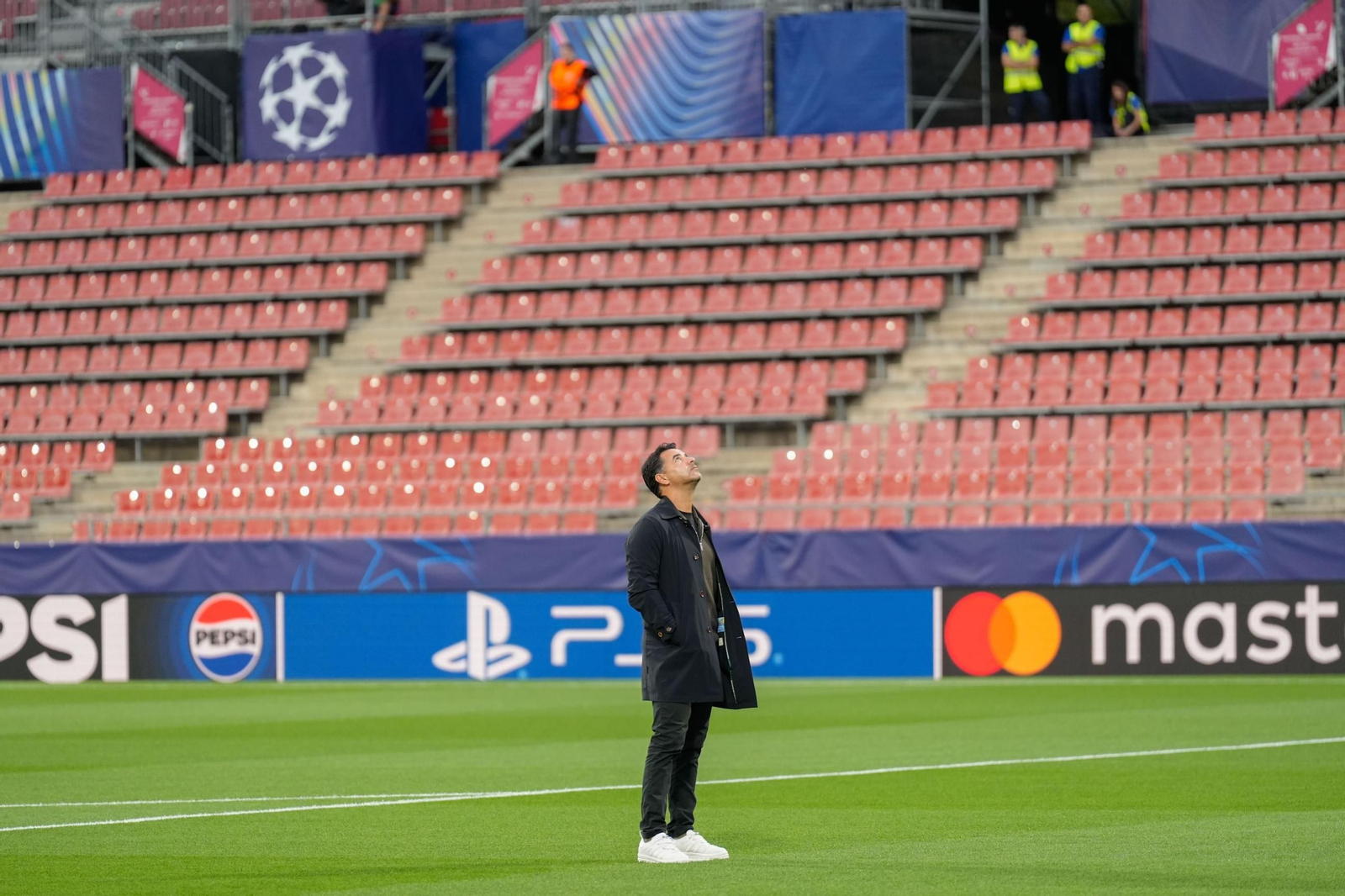 El Girona-Feyenoord de la Champions League, en fotos