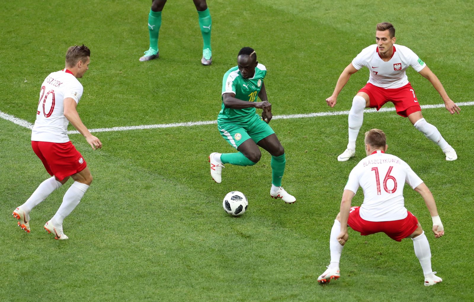 Las imágenes del Polonia-Senegal