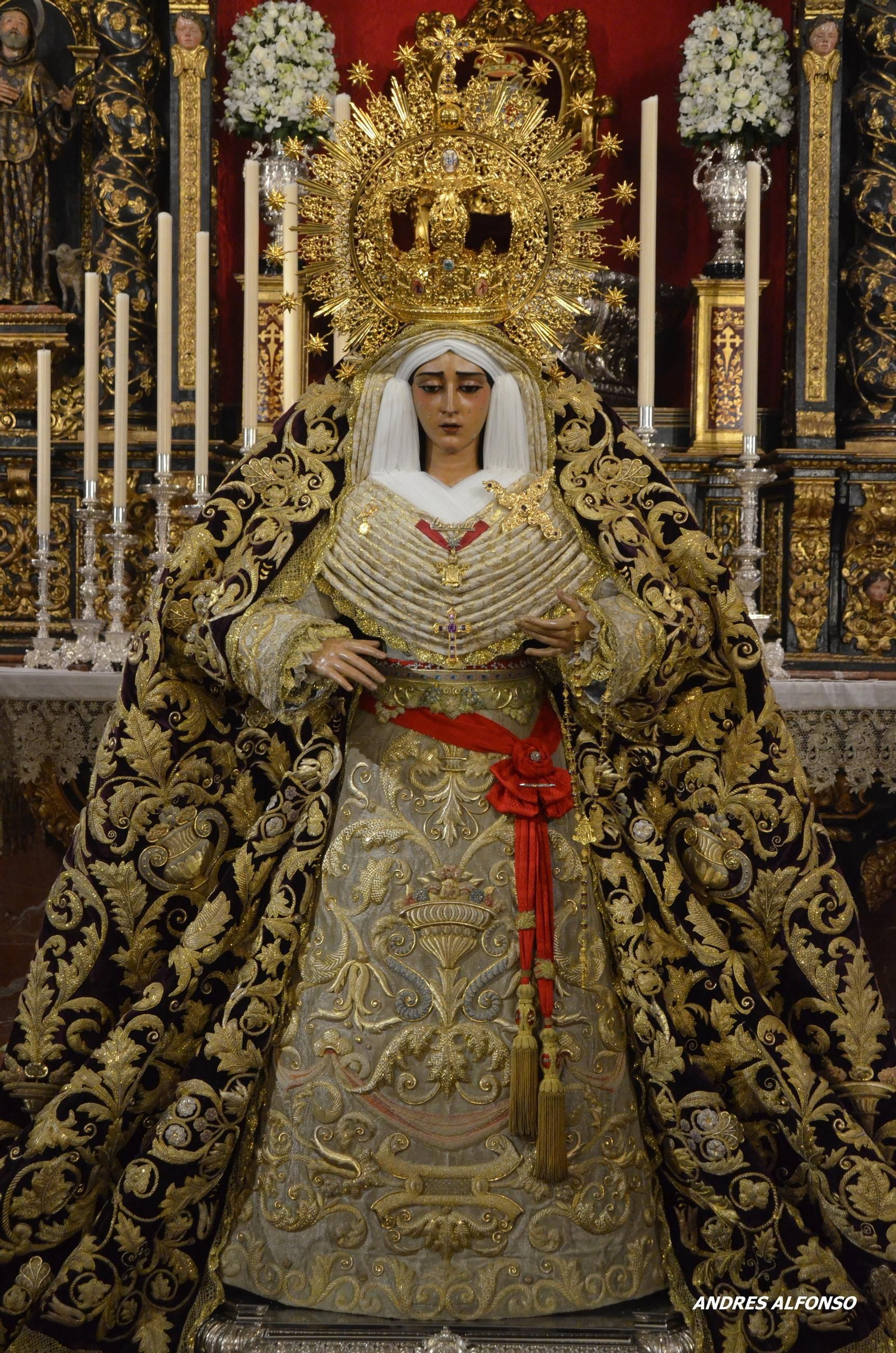 La Virgen de la Caridad era la titular de la extinta asociación para la Vejez del Toreo.
