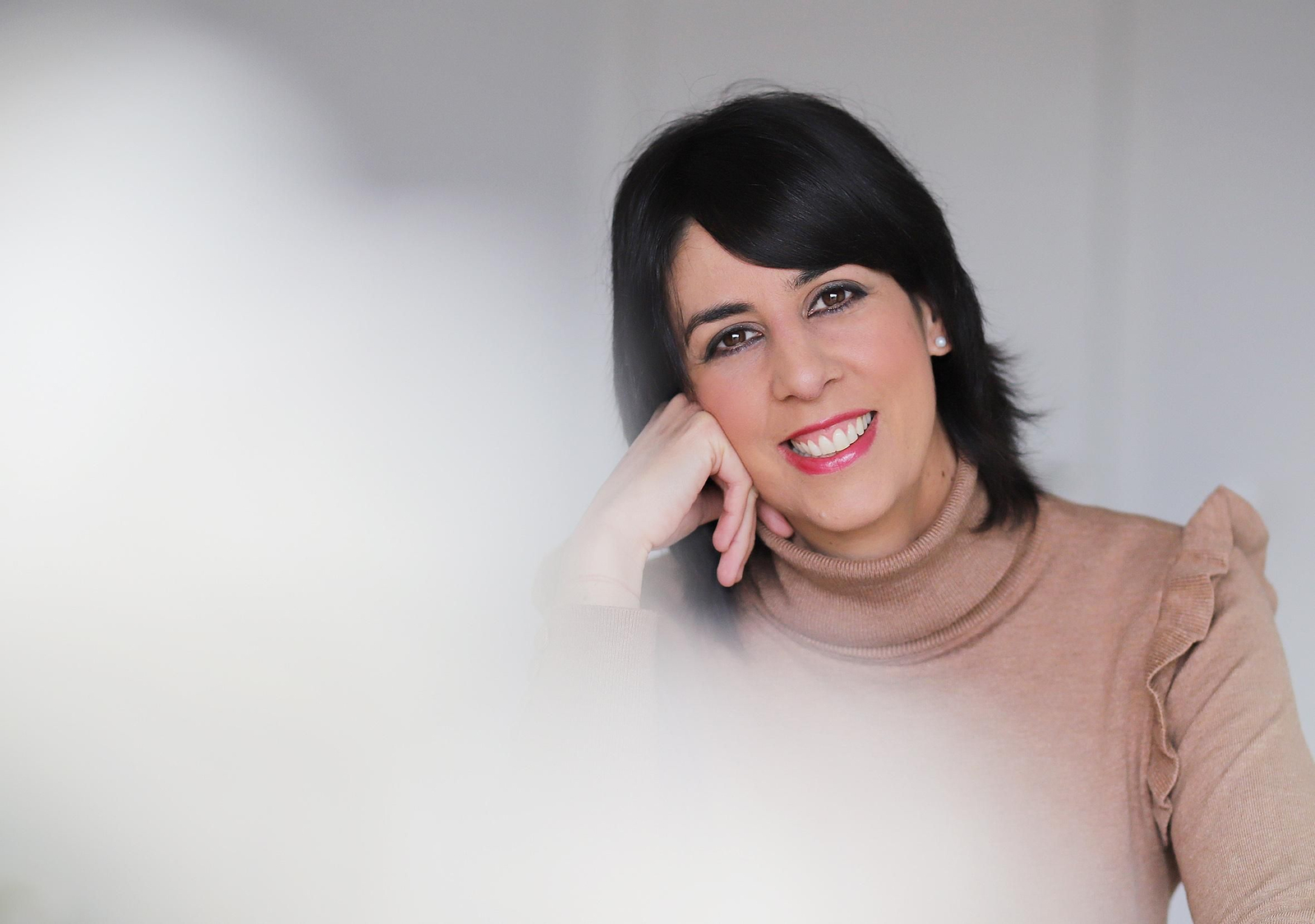 La jerezana Vanesa Montero posa para la entrevista.