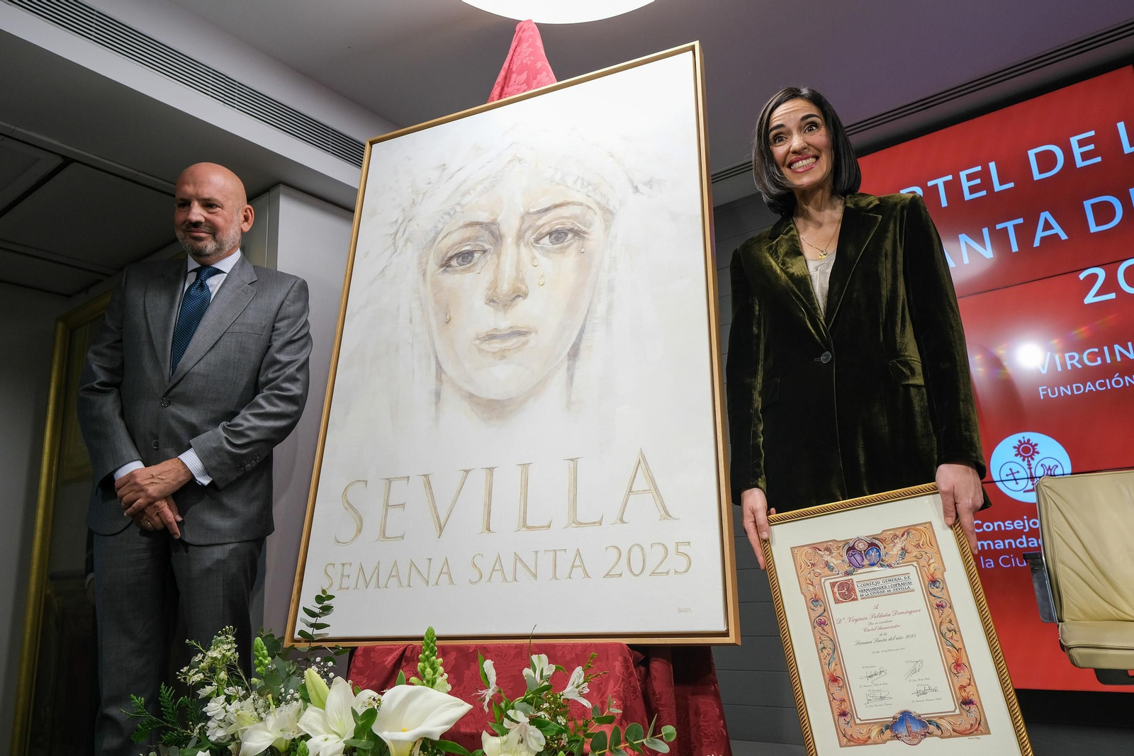 Las fotos del cartel de la Semana Santa de Sevilla 2025