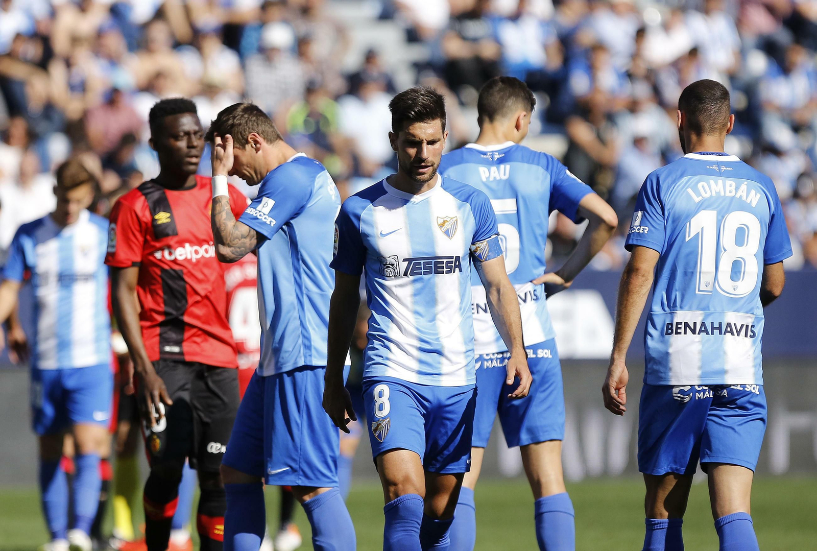El Málaga-Mallorca, en fotos El Málaga-Mallorca, en fotos