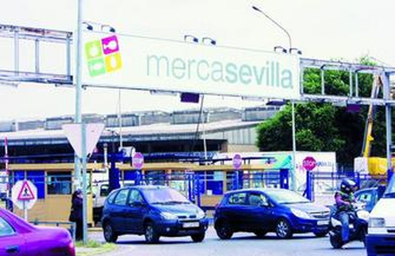Las instalaciones de la empresa Mercasevilla, en una imagen de archivo.