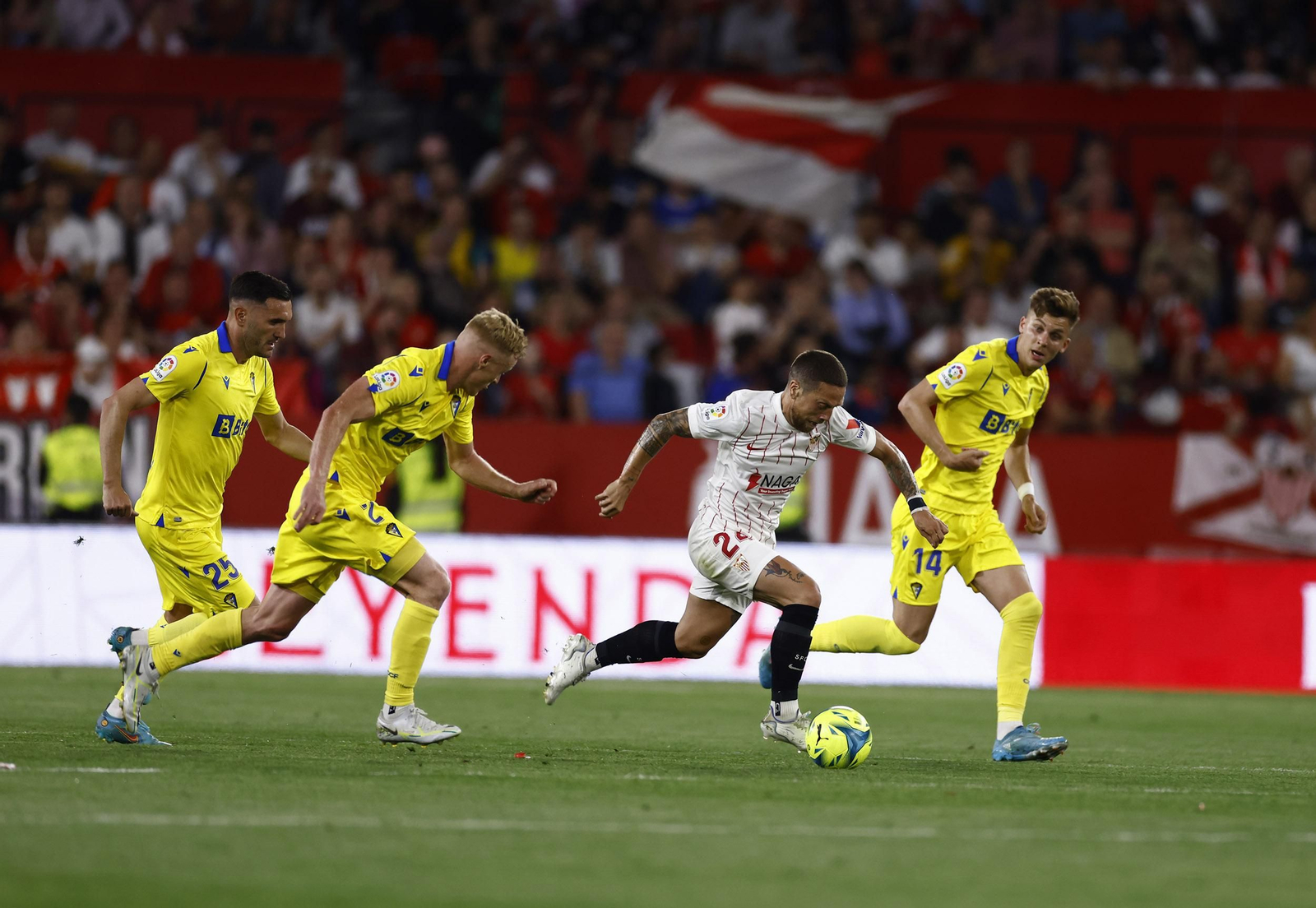 Las imágenes del Sevilla-Cádiz