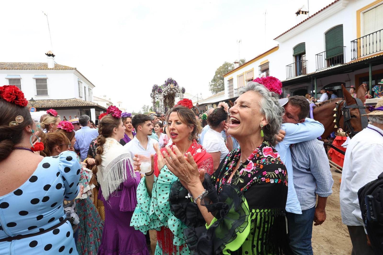 La Hermandad del Rocío de Jerez se presenta ante la Virgen