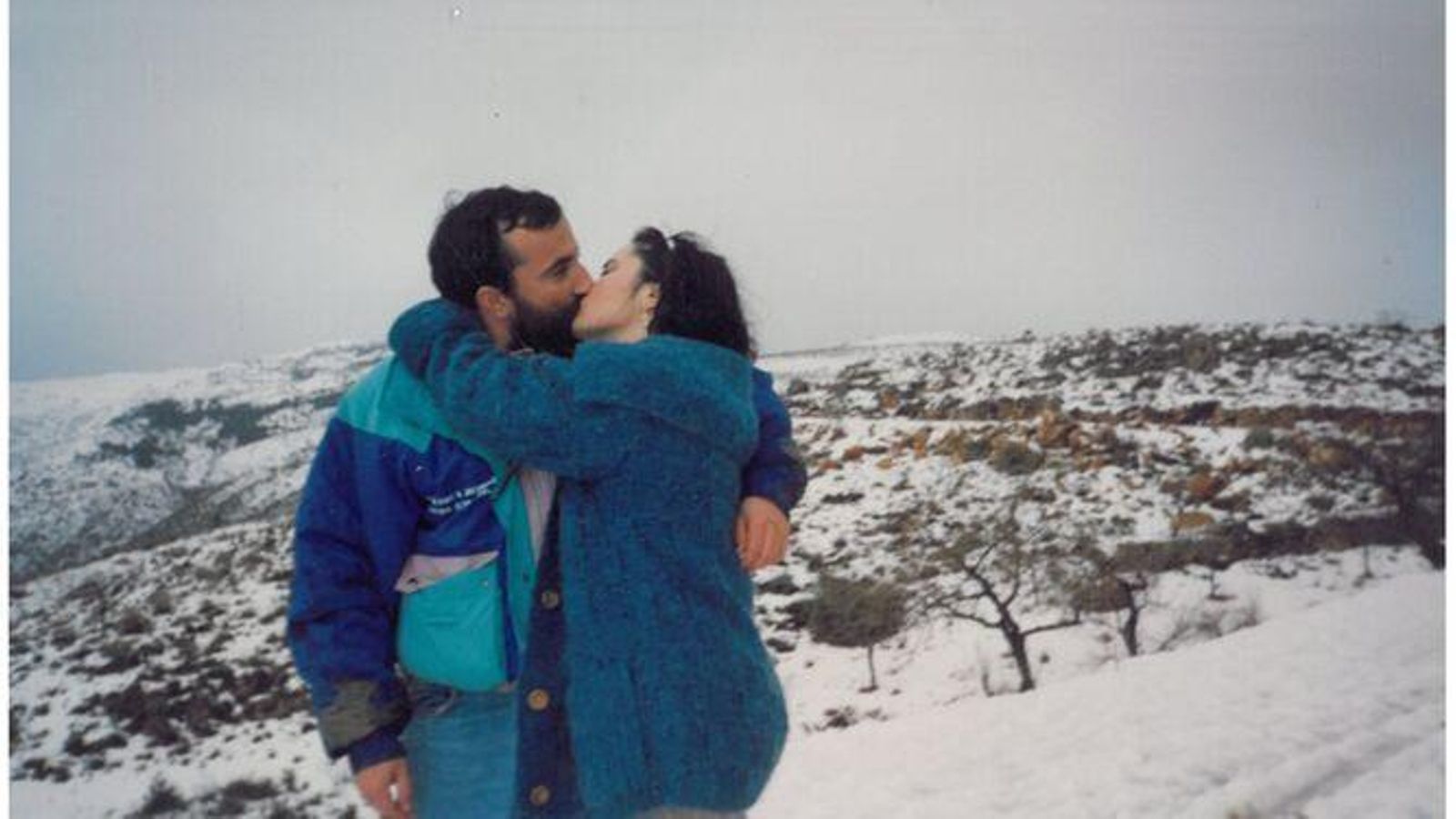 Marisol Vargas con su marido, Fernando Yélamos,