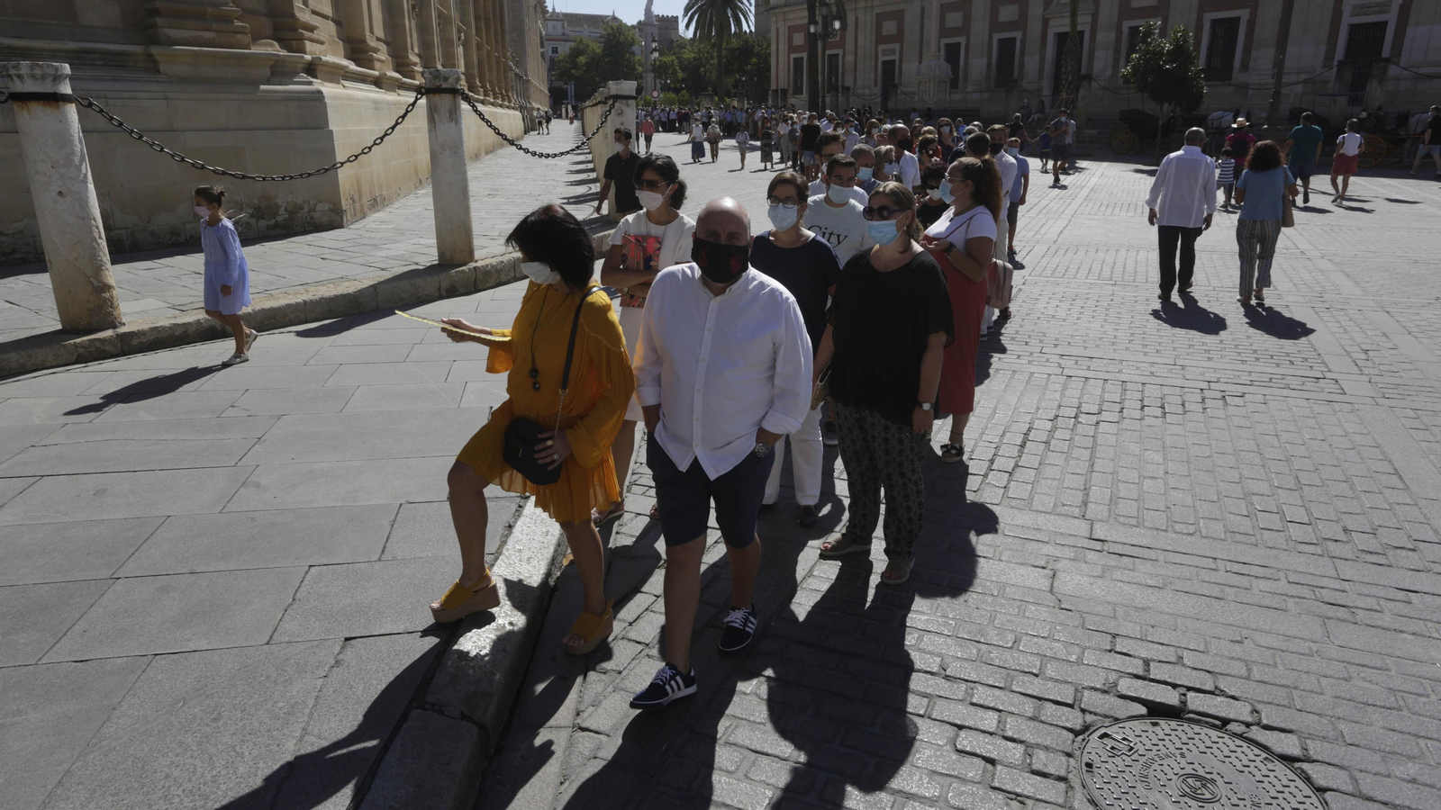 La festividad de la Virgen de los Reyes  marcada por la pandemia