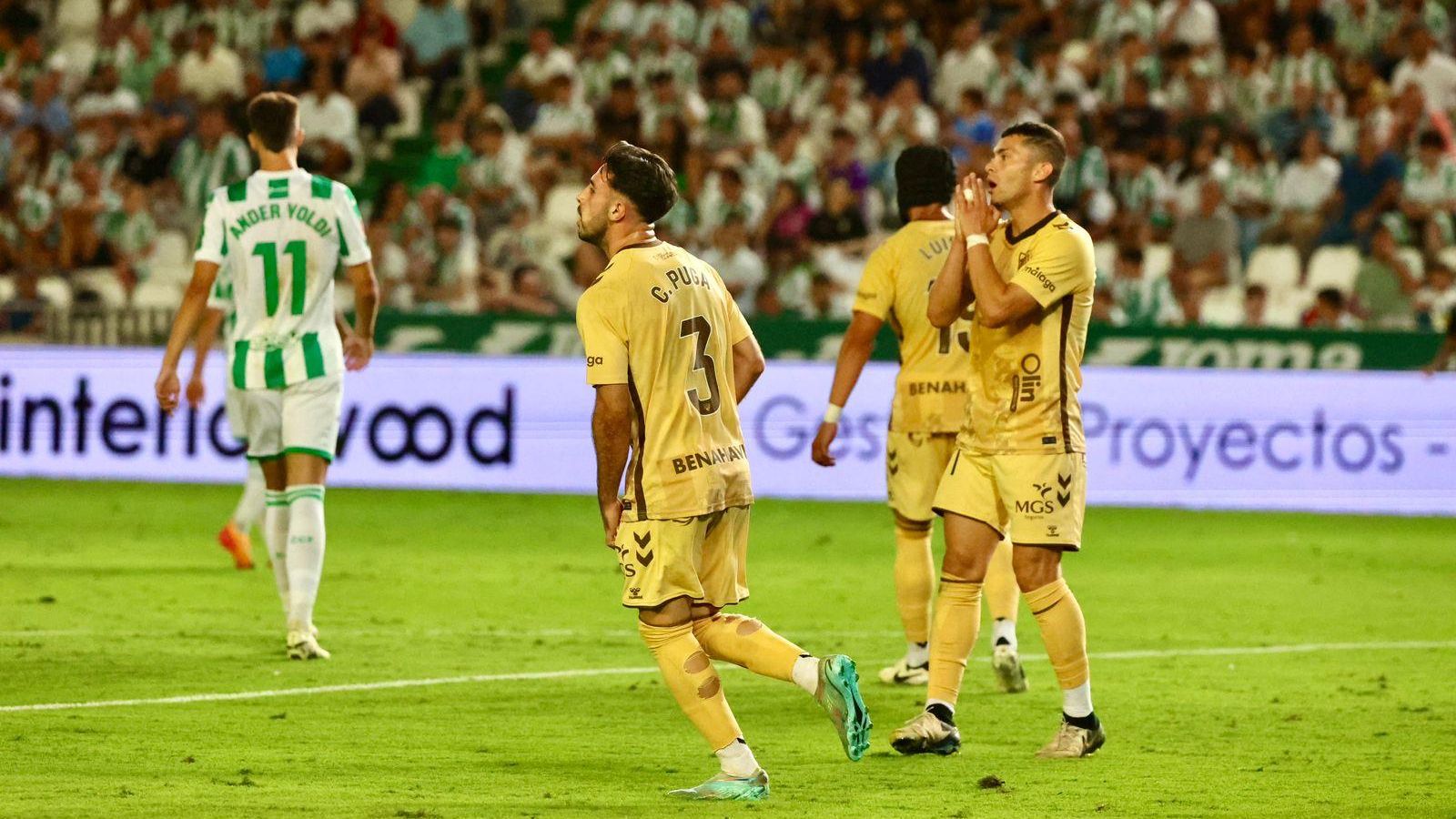 El Córdoba - Málaga CF, en fotos