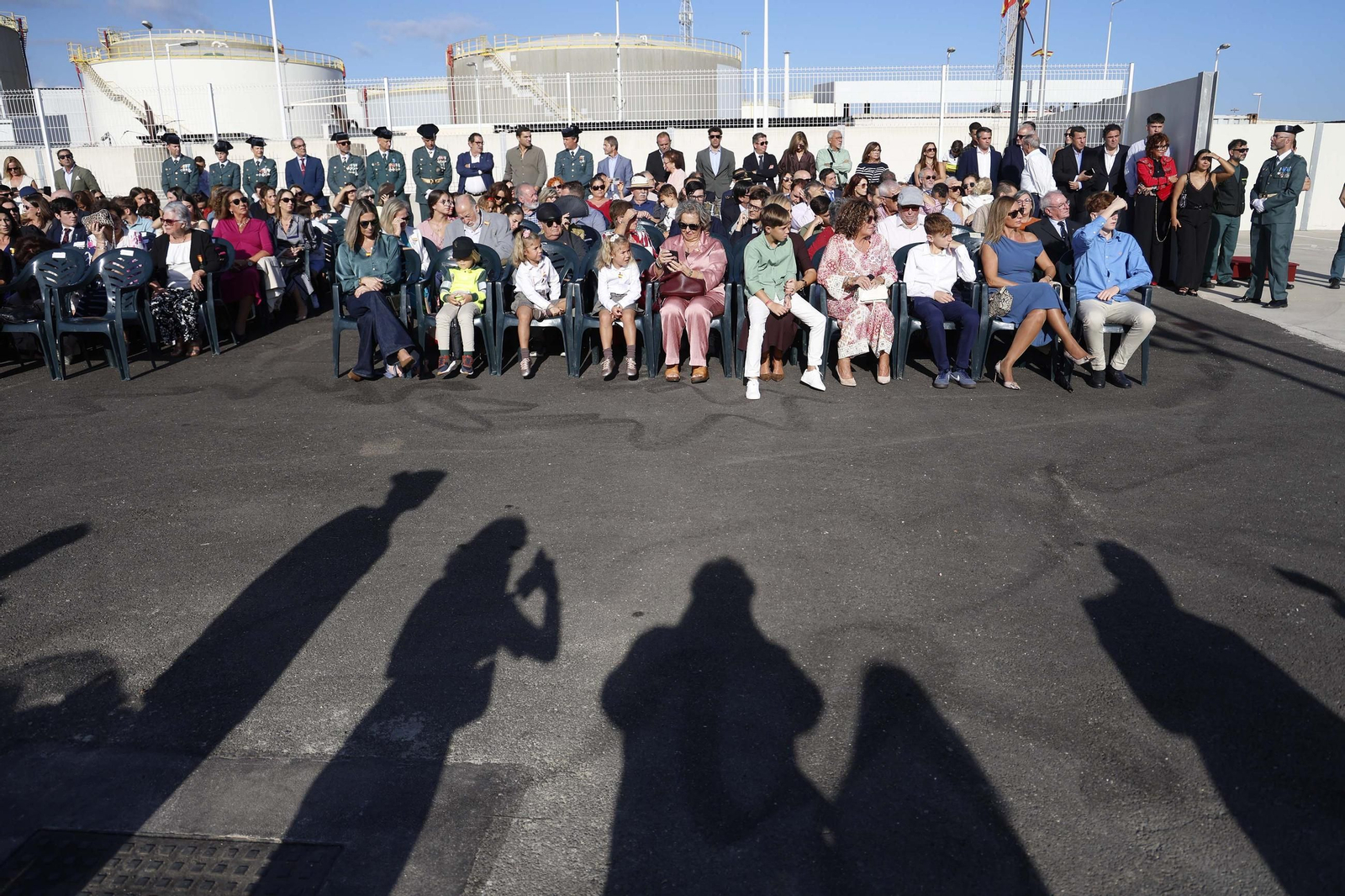 Las fotografías de la inauguración del nuevo muelle de la Guardia Civil en Algeciras