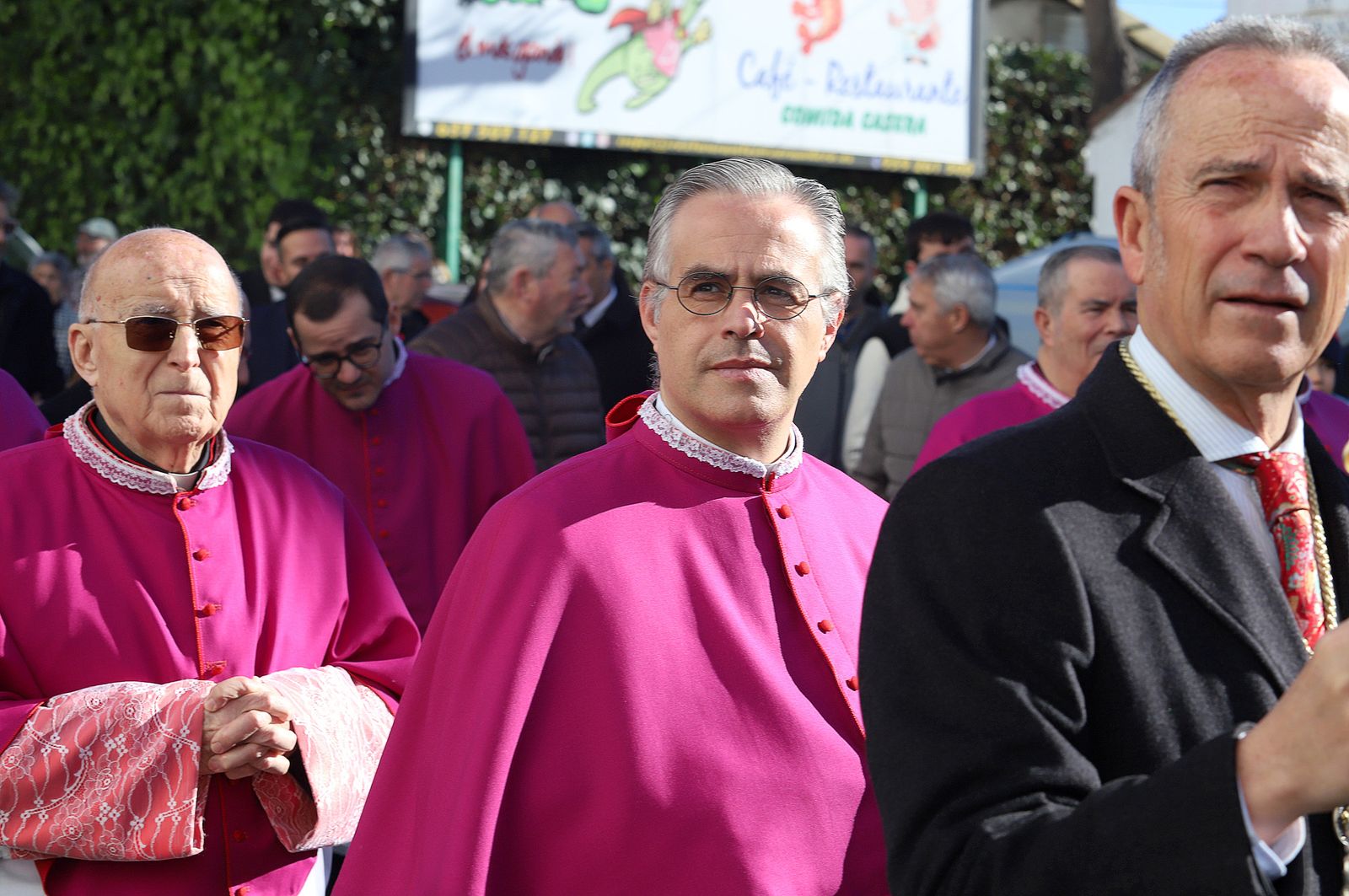 Imágenes de la procesión de San Sebastián en Huelva
