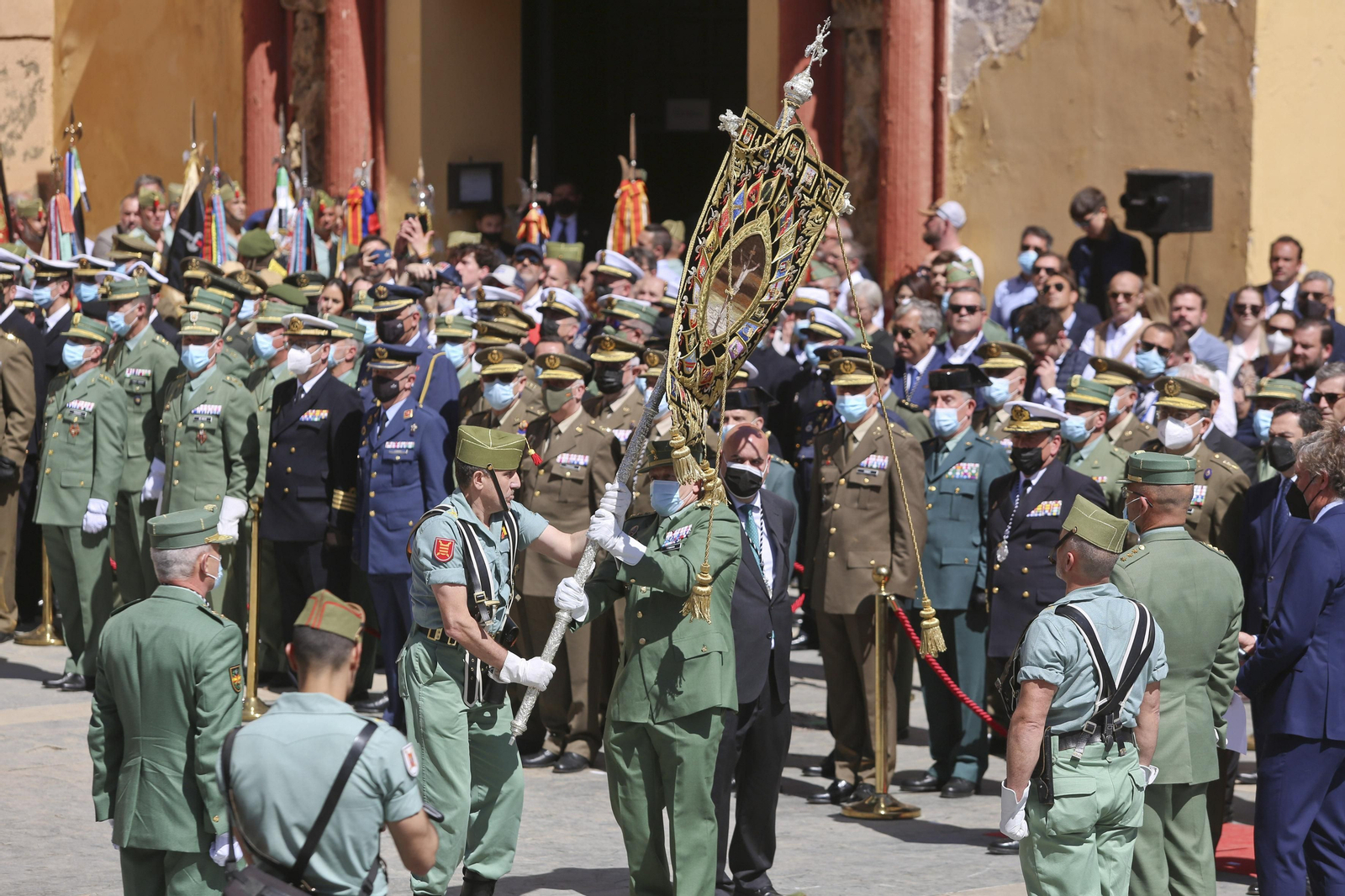 Las fotos de la Legión, en el Jueves Santo de Málaga