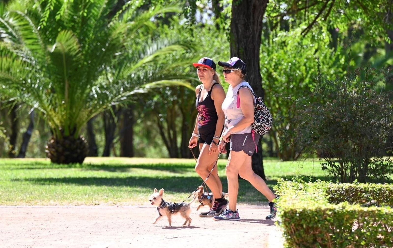 Las imágenes del barrio del Parque Cruz Conde en un día de verano Las imágenes del barrio del Parque Cruz Conde en un día de verano
