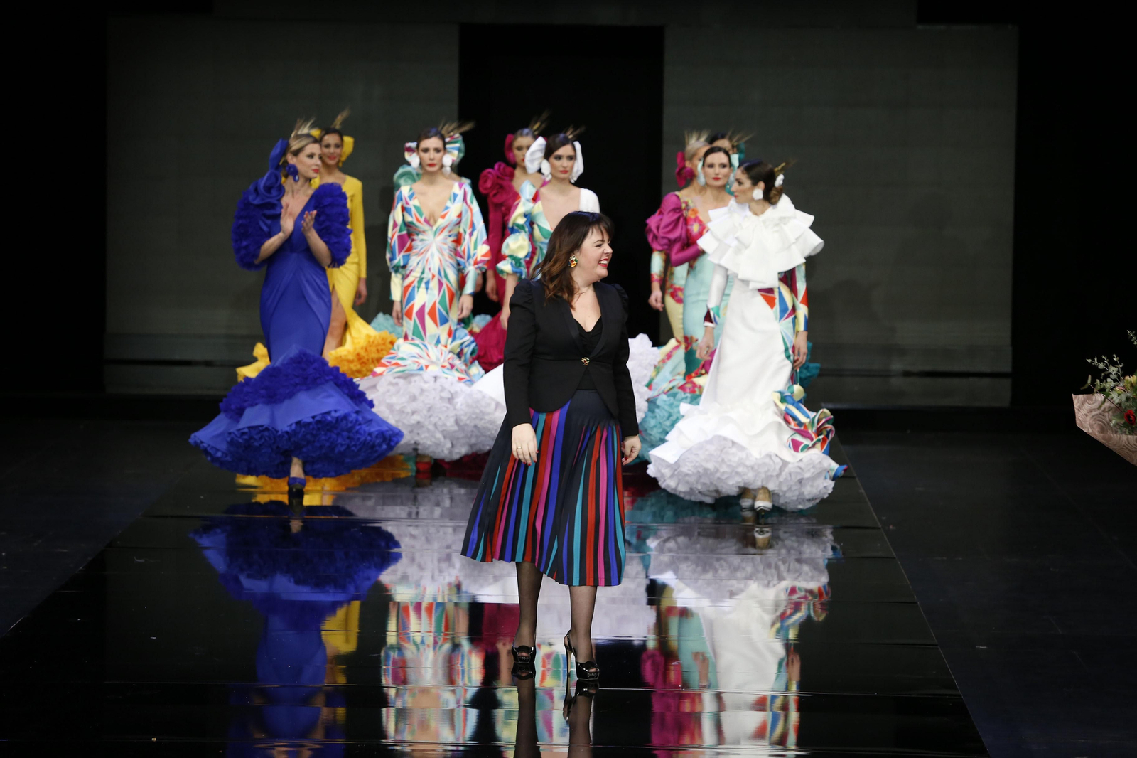 Así es la colección 2020 de flamenca de Ana Morón, todas las fotos del desfile en SIMOF