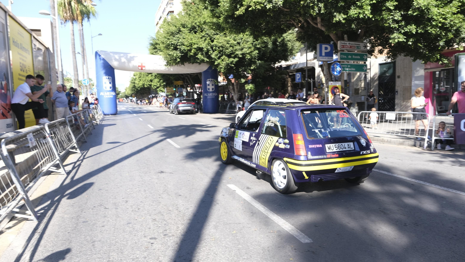 Imágenes de la salida del Rallye Costa de Almería