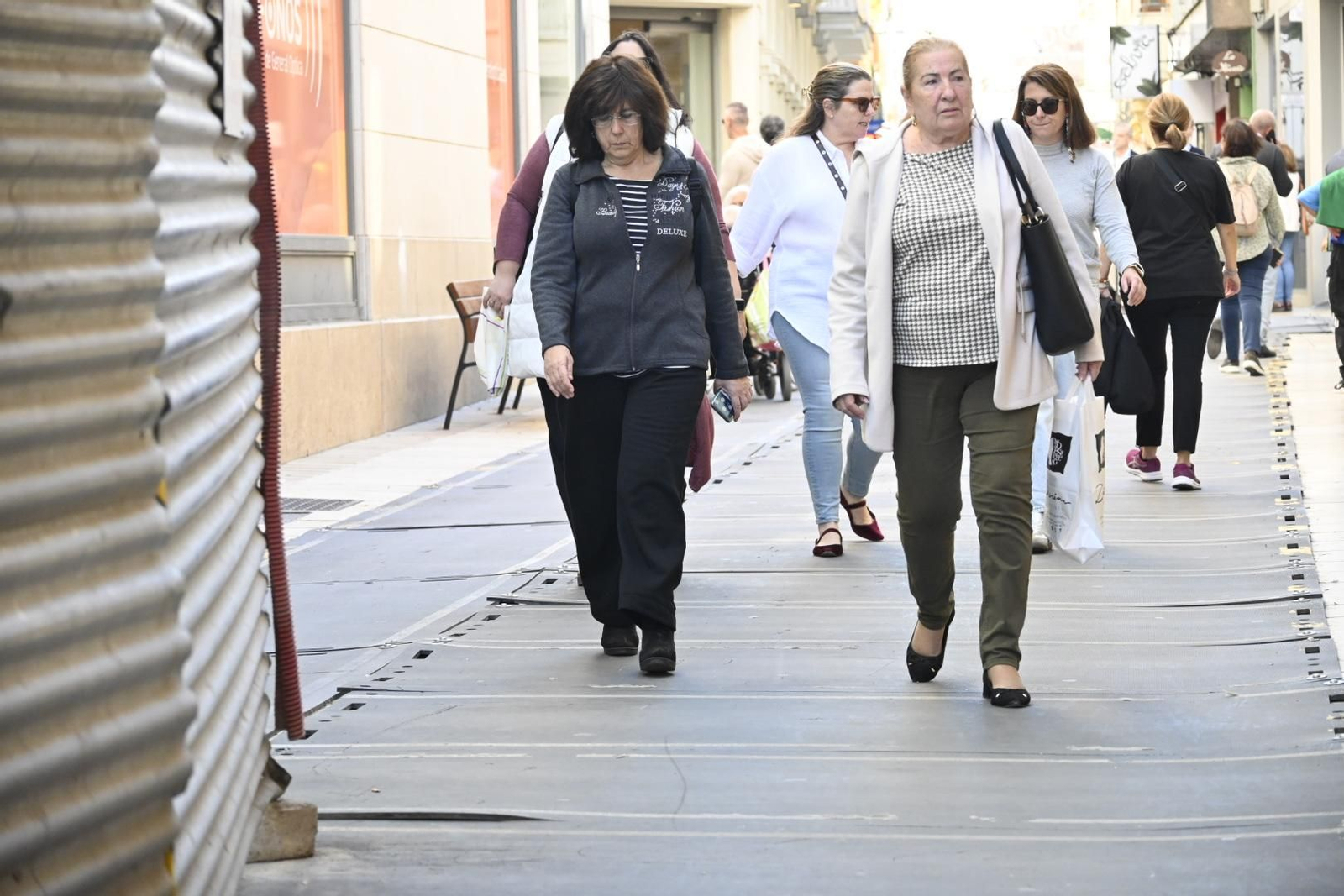 Ambiente del lunes 11 de noviembre en Huelva