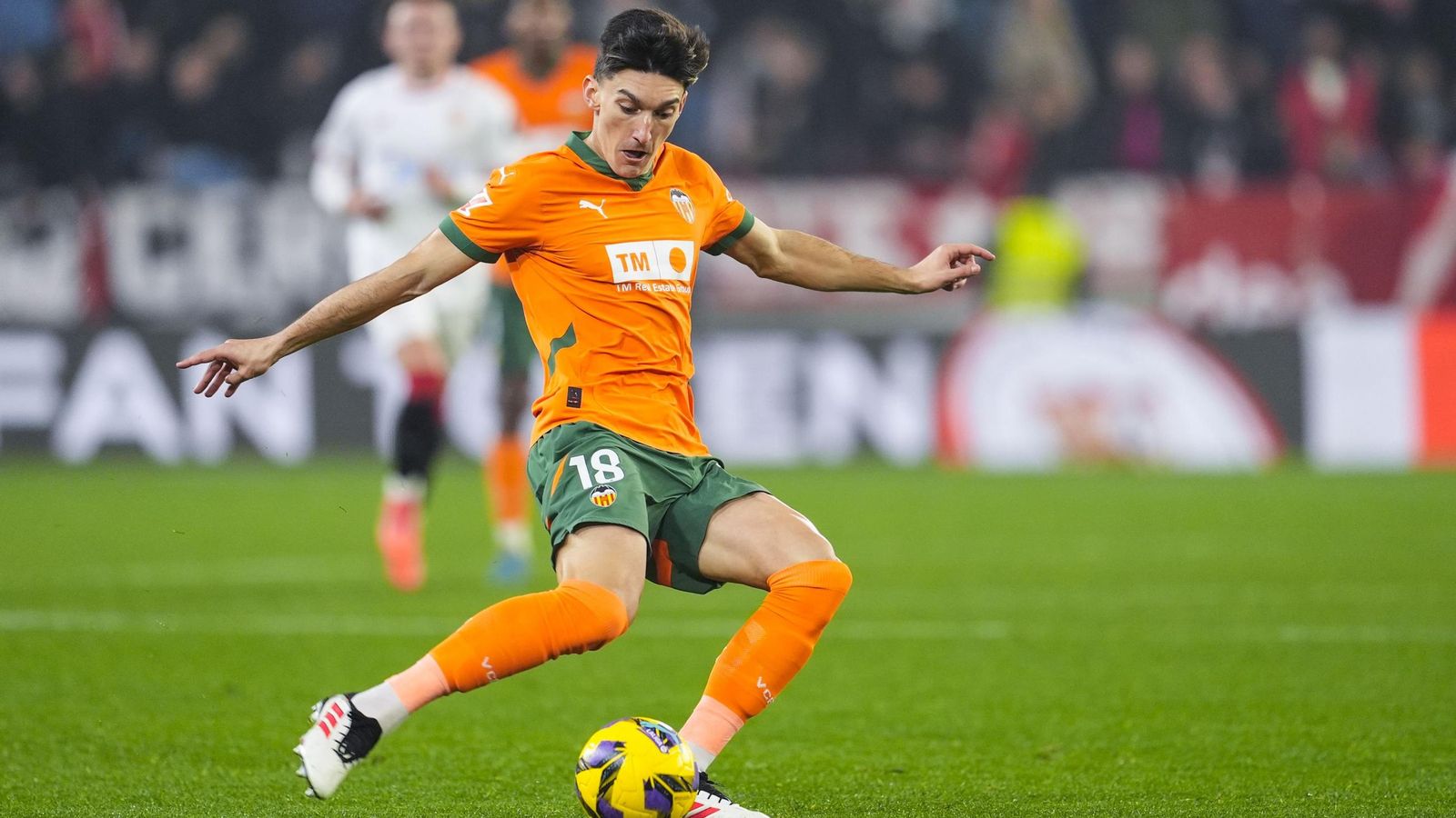 Las mejores imágenes del partido Sevilla - Valencia