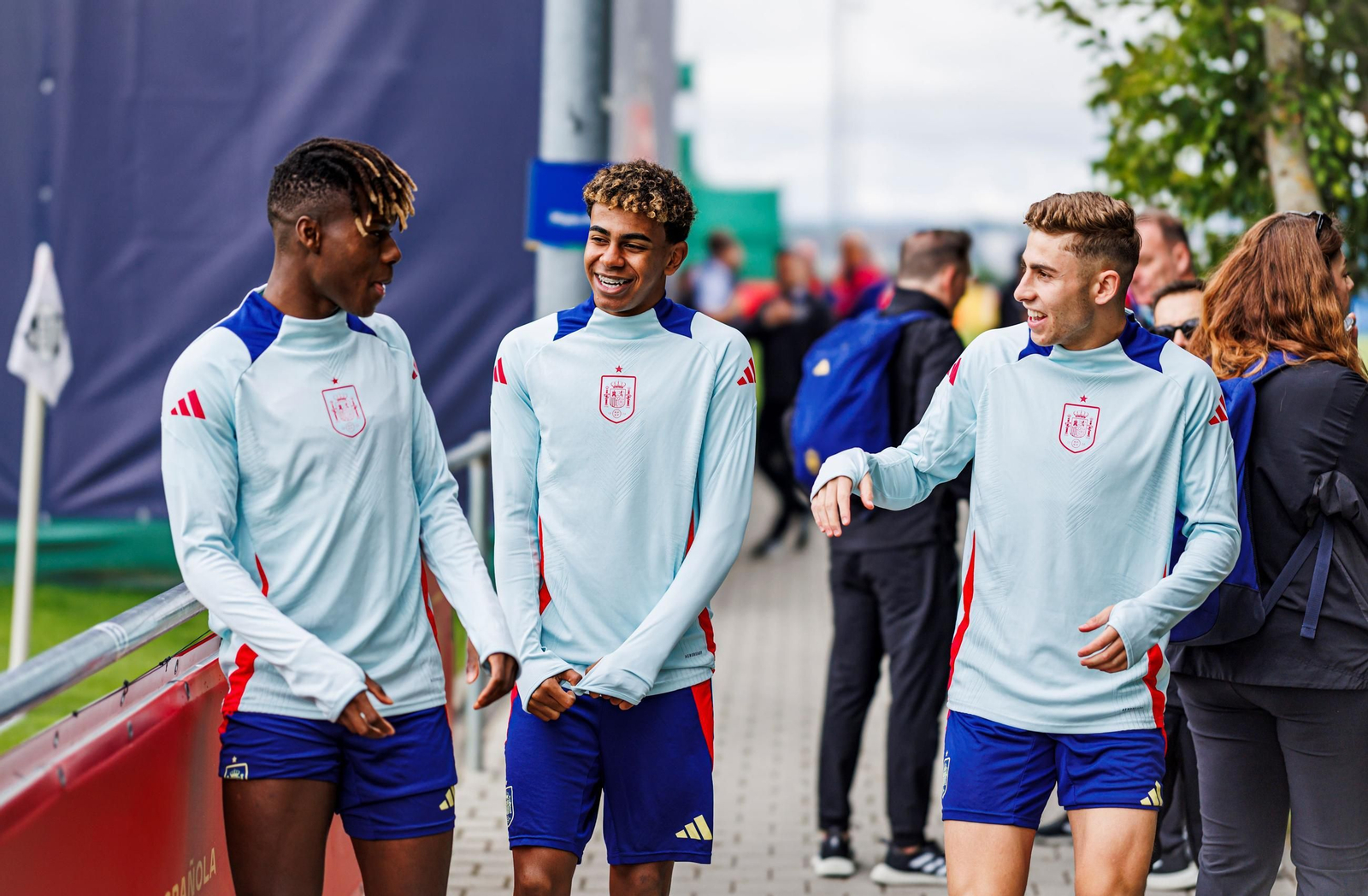 Las fotos de España antes de la gran final contra Inglaterra