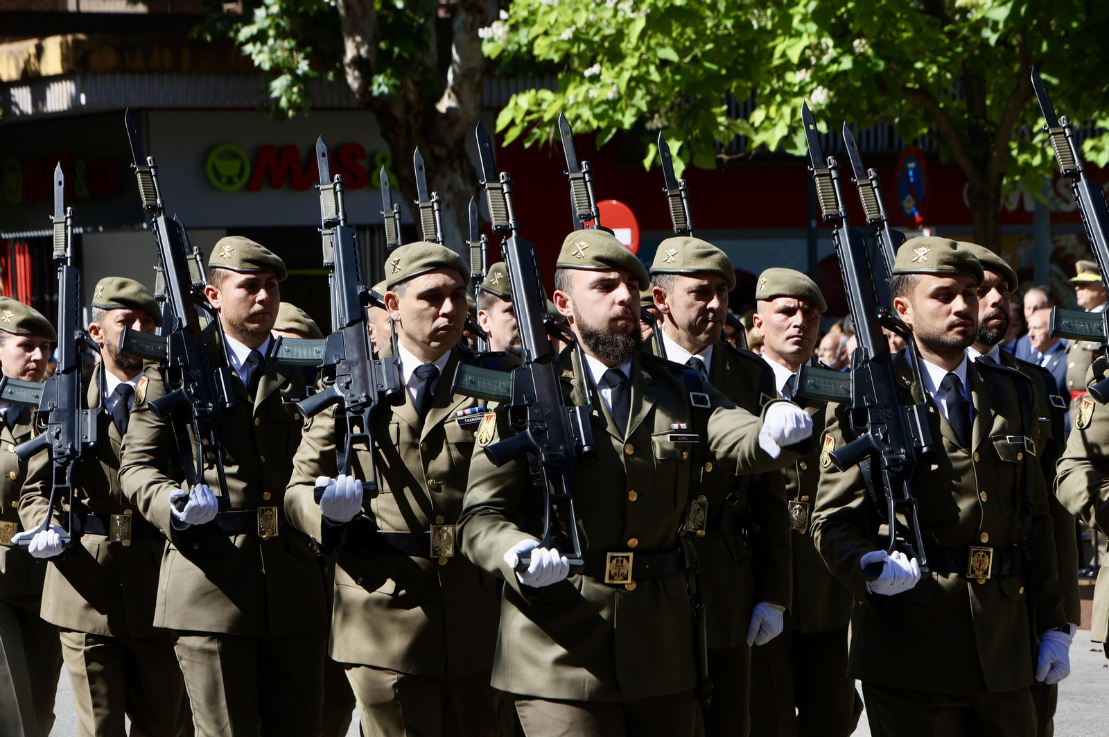 Acto homenaje de Daoiz